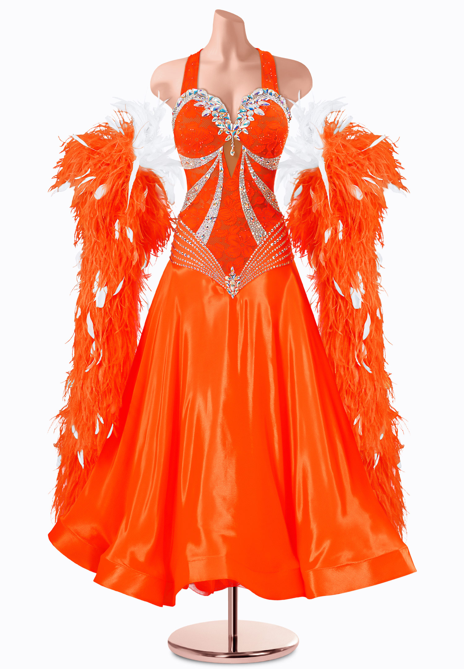Sunset Phoenix Ballroom Gown TID-BM1122