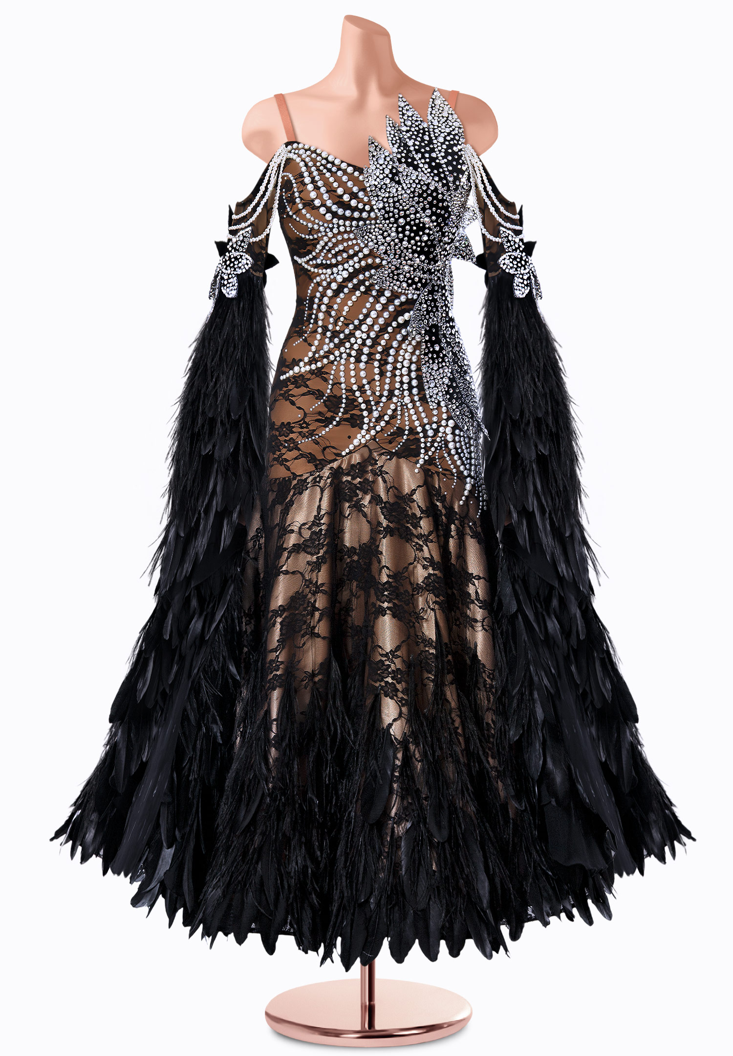Dark Phoenix Ballroom Gown TID-BM1123