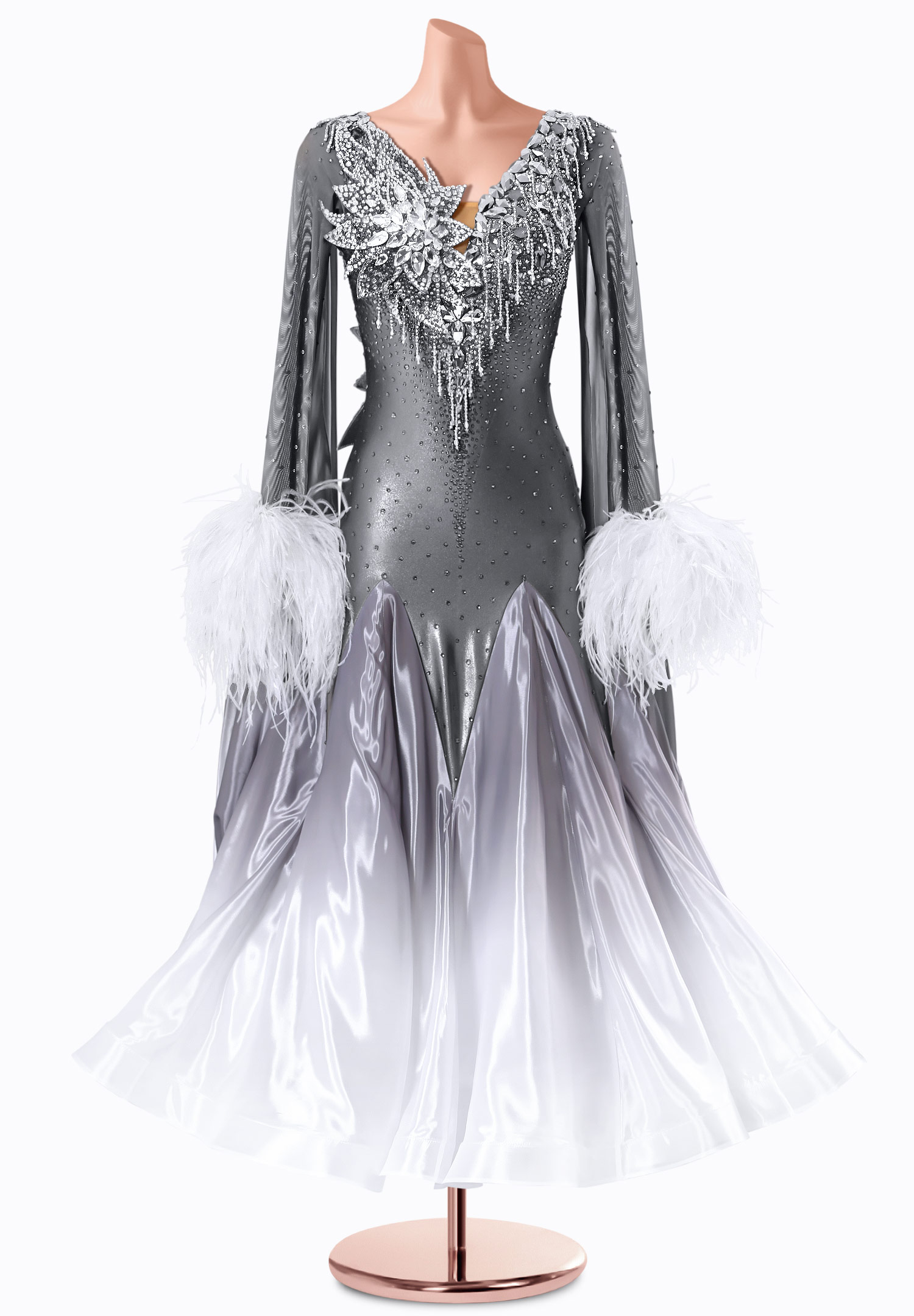 Mystic Ice Ballroom Gown TID-BM1128