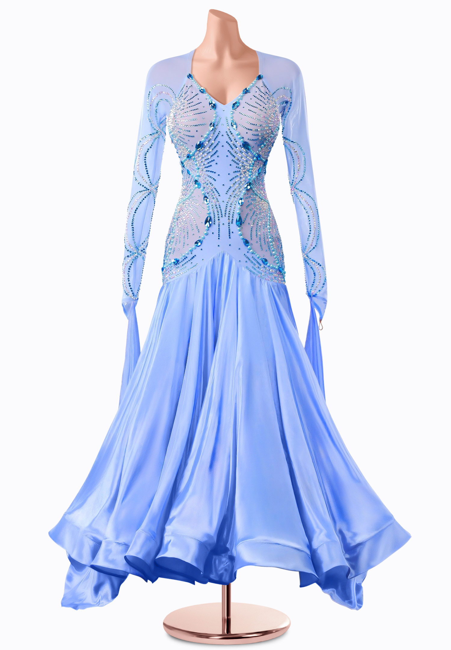 Elsa Siren Ballroom Gown TID-BM0513