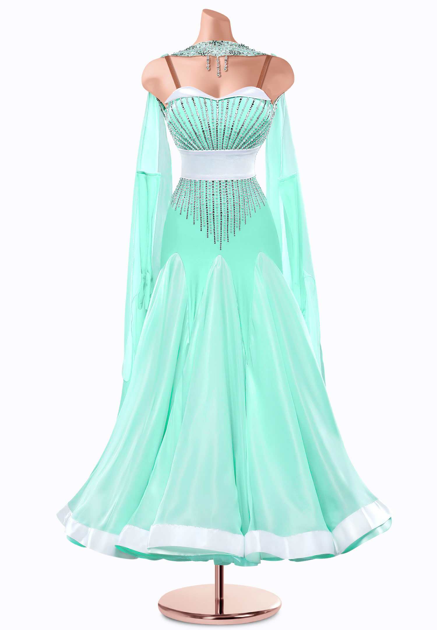 Tiffany Crystal Ballroom Gown TID-BM0518