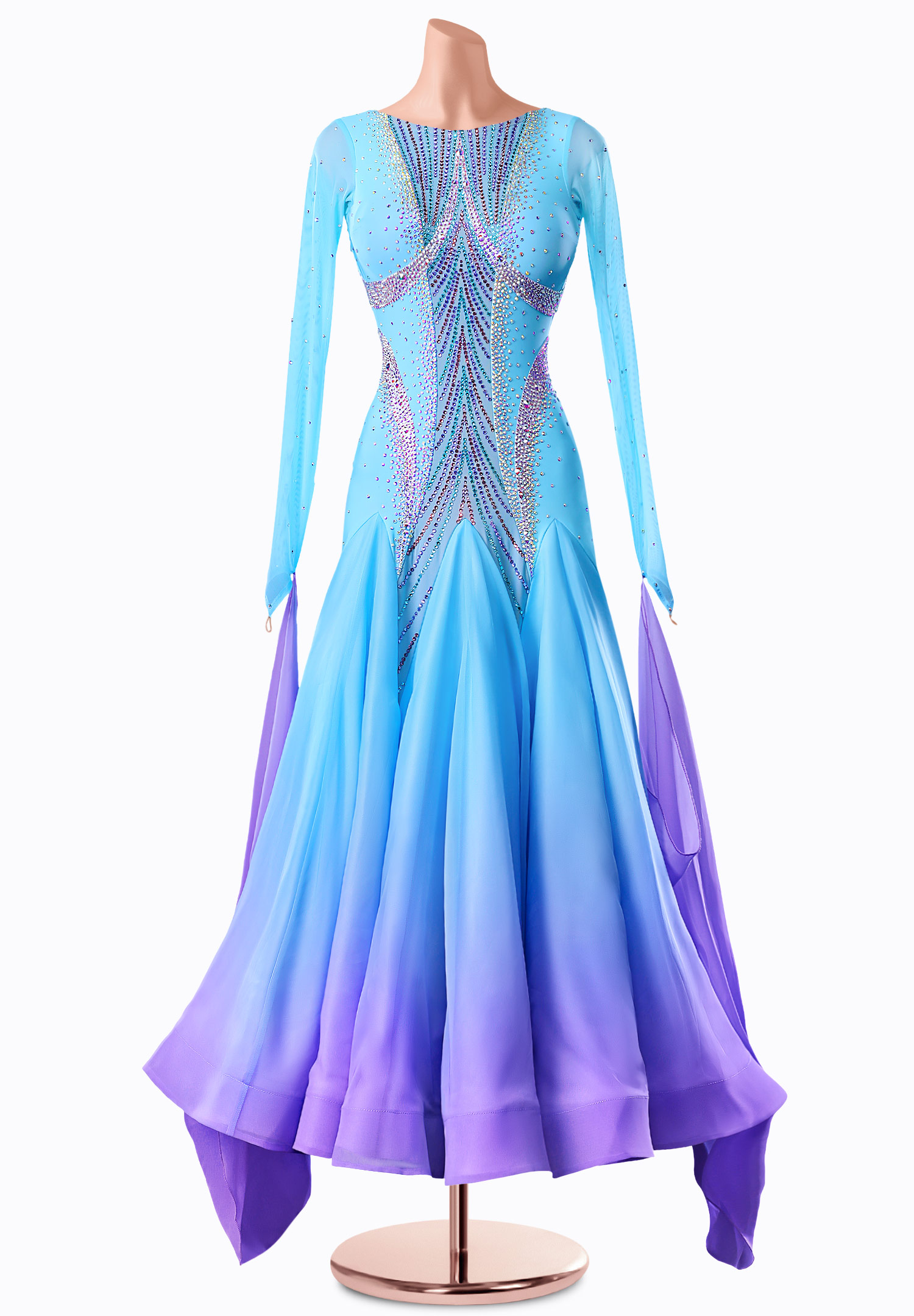 Soft Twilight Ballroom Gown TID-BM0545