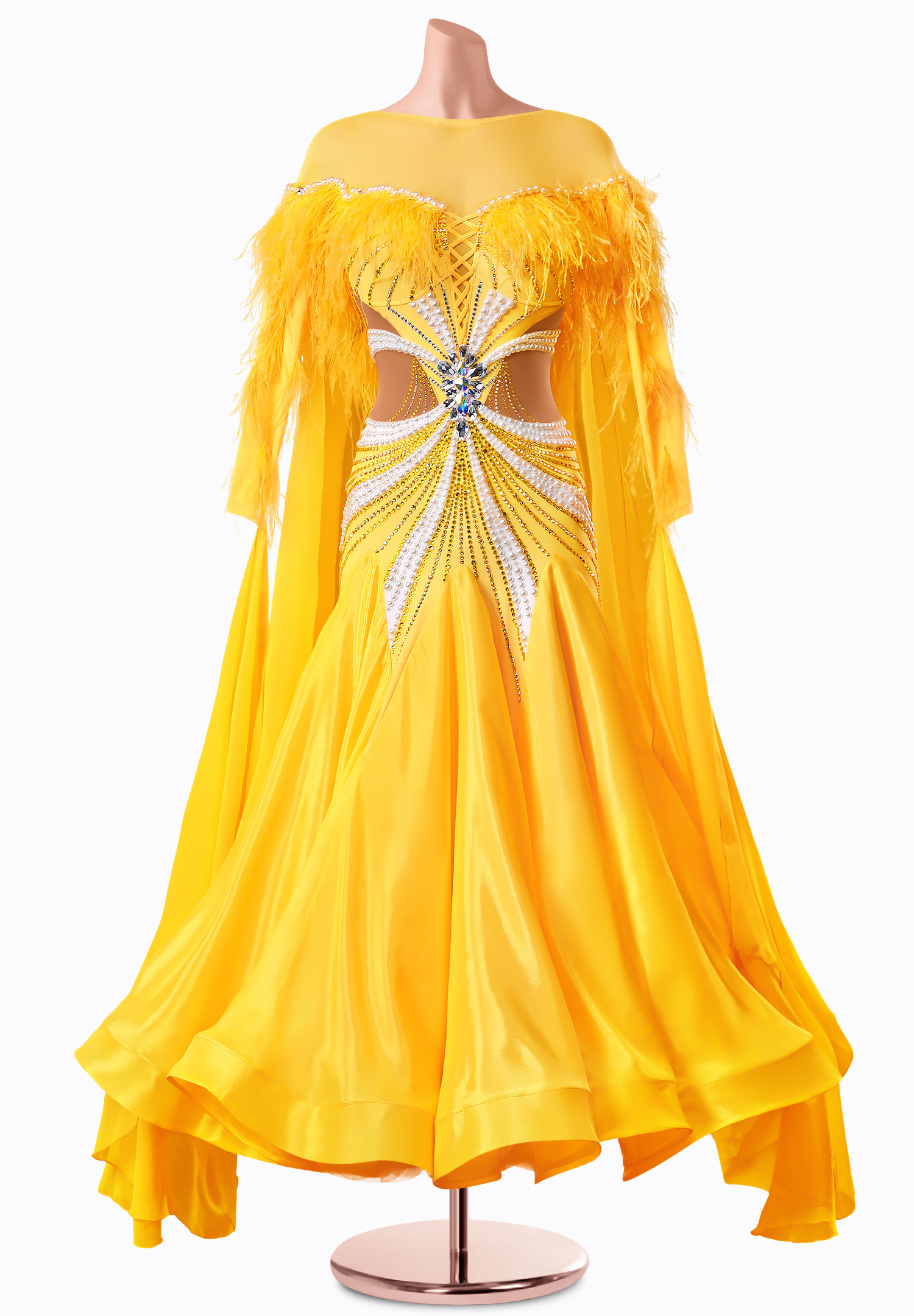 Sunshine Allure Ballroom Gown TID-BM0555