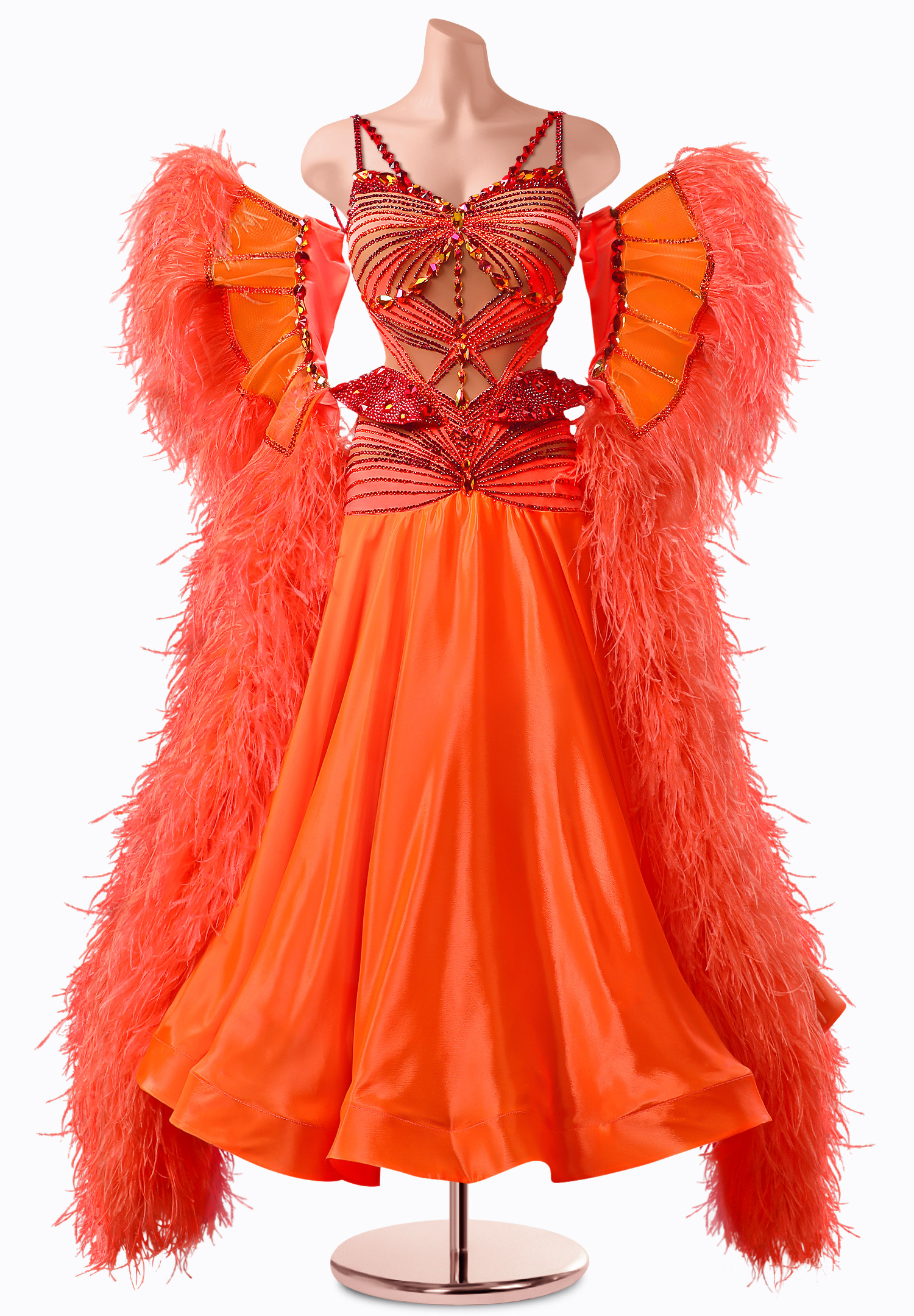 Sunrise Siren Ballroom Gown TID-BM0578