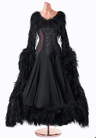 Dazzling Widow Ballroom Gown TID-BM0592
