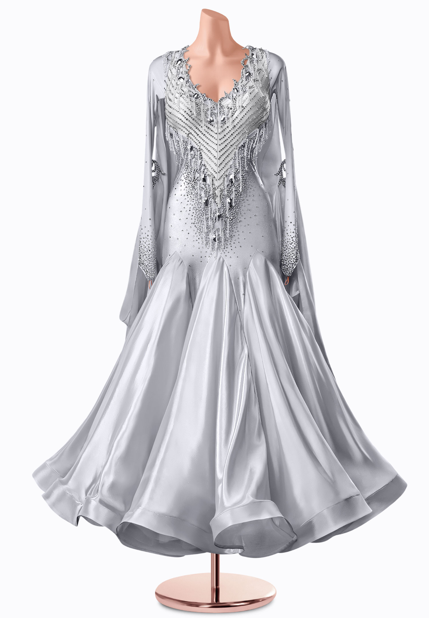 Glistening Ice Ballroom Gown TID-BM0608