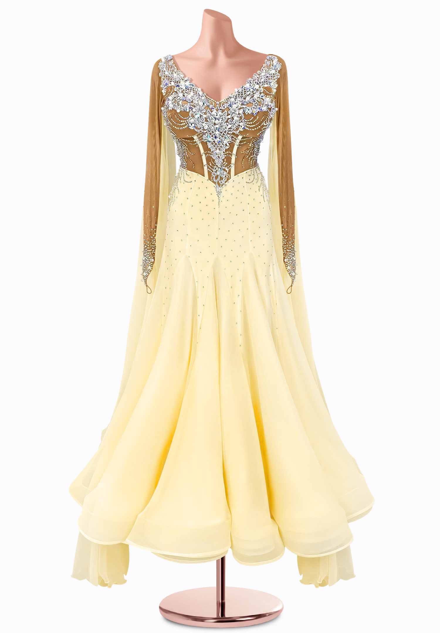 Sunny Gleam Ballroom Gown TID-BM0707