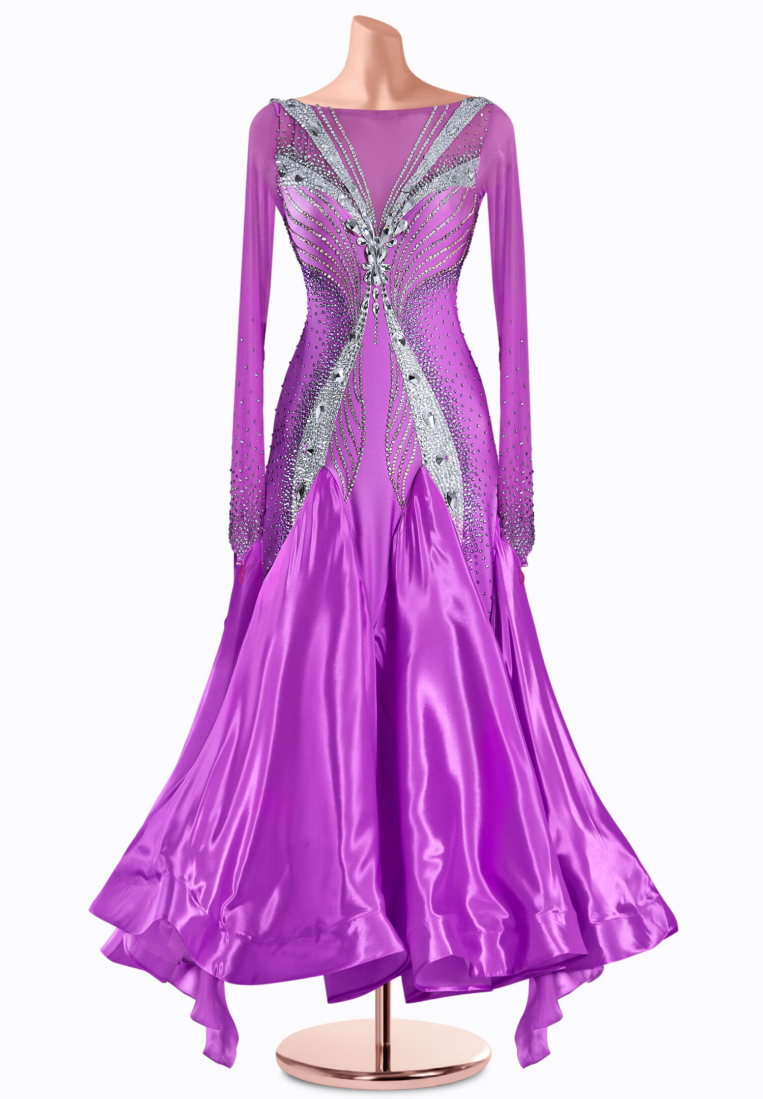 Amethyst Magic Ballroom Gown TID-BM0754