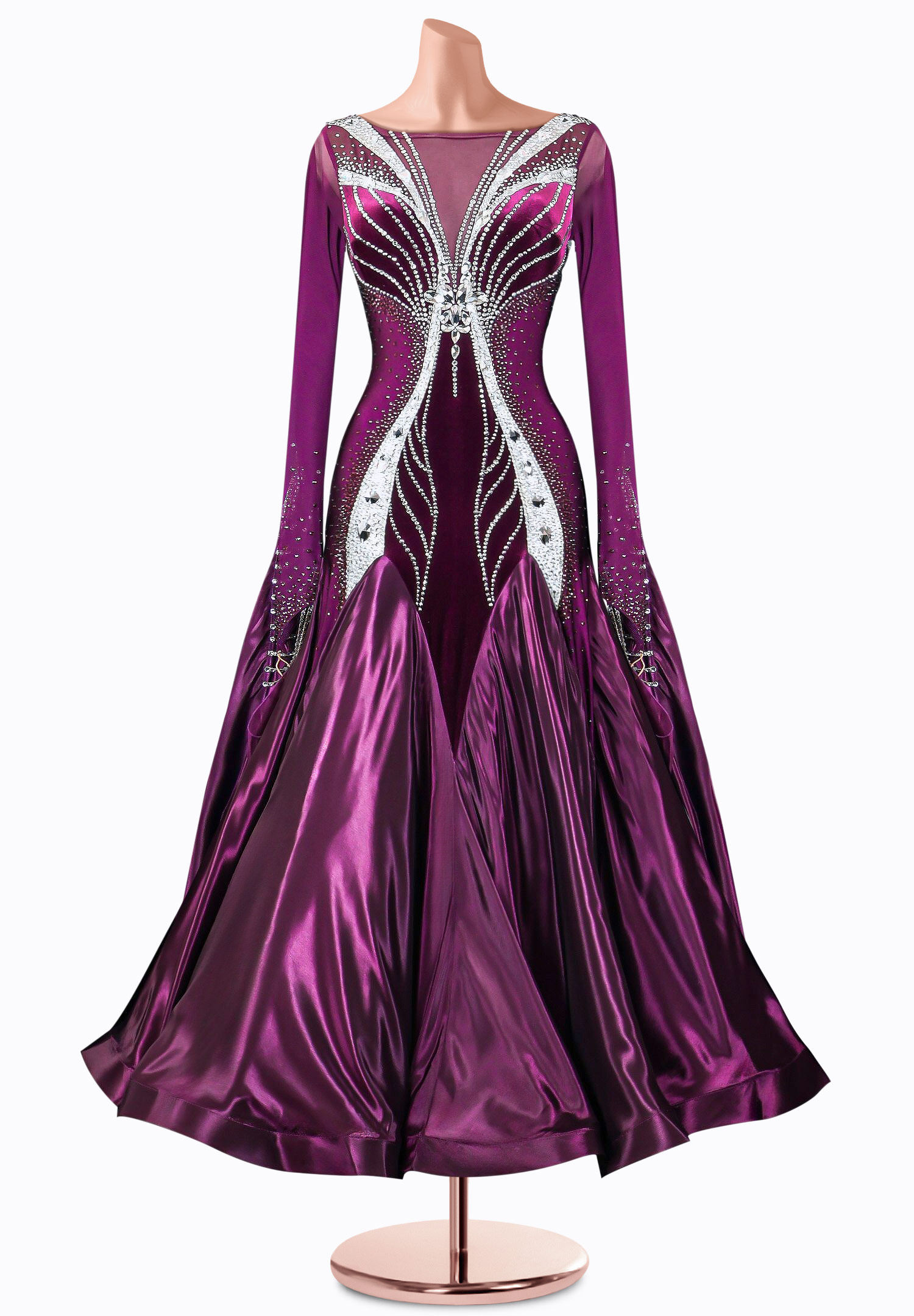 Amethyst Magic Ballroom Gown TID-BM0754
