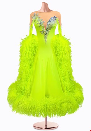 Electric Gaze Ballroom Gown TID-BM0770