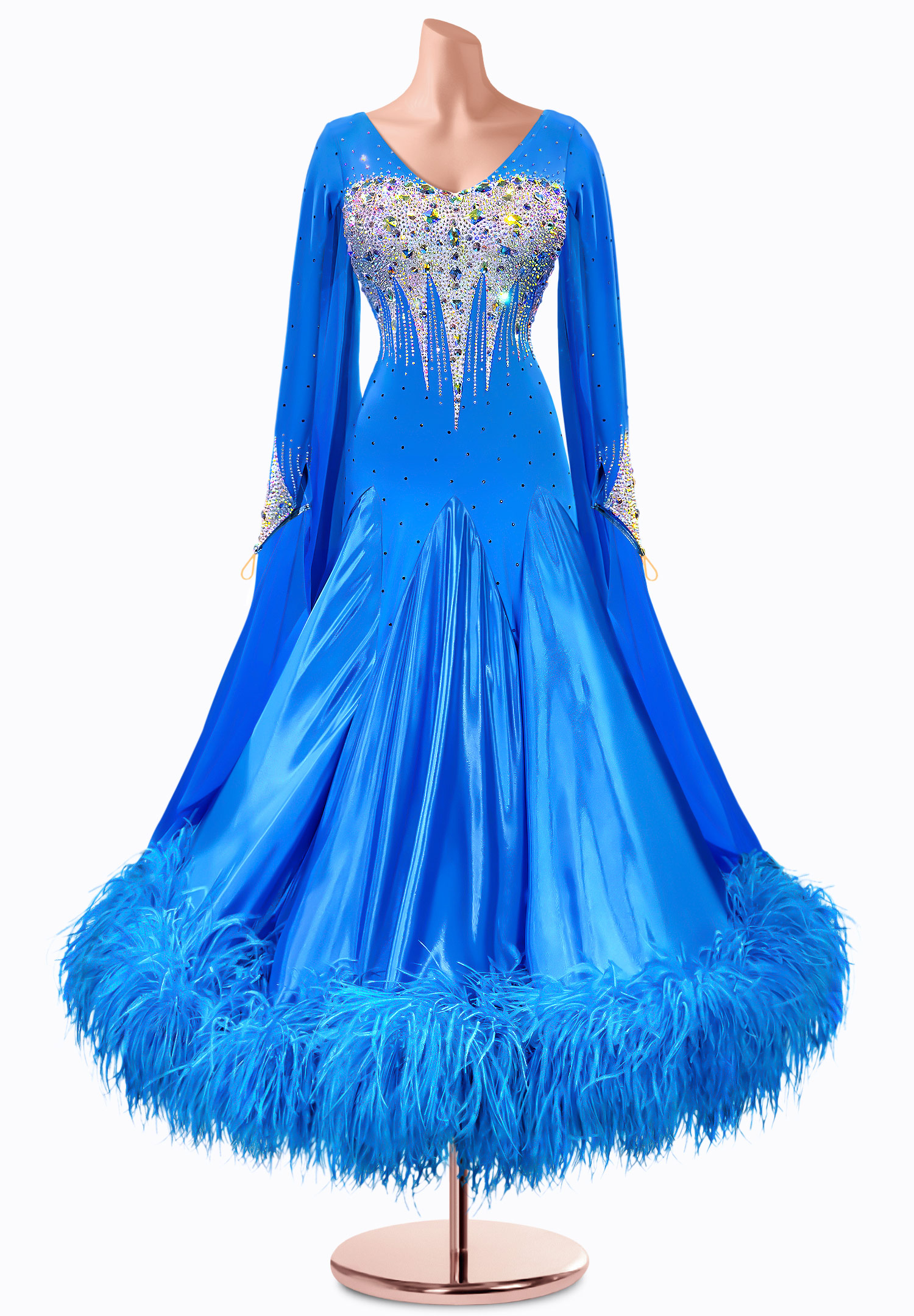 Pacific Dream Ballroom Gown TID-BM0813