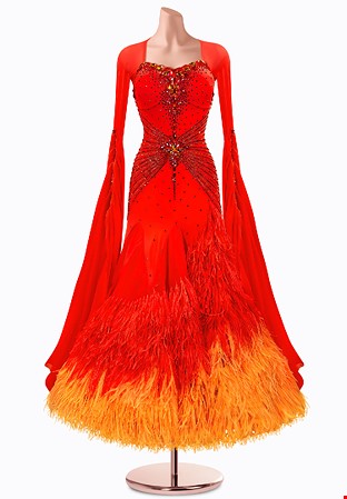 Fusion Phoenix Ballroom Gown TID-BM0850