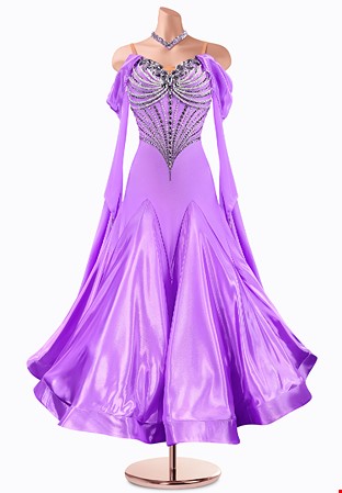 Mystic Wave Ballroom Gown TID-BM0892