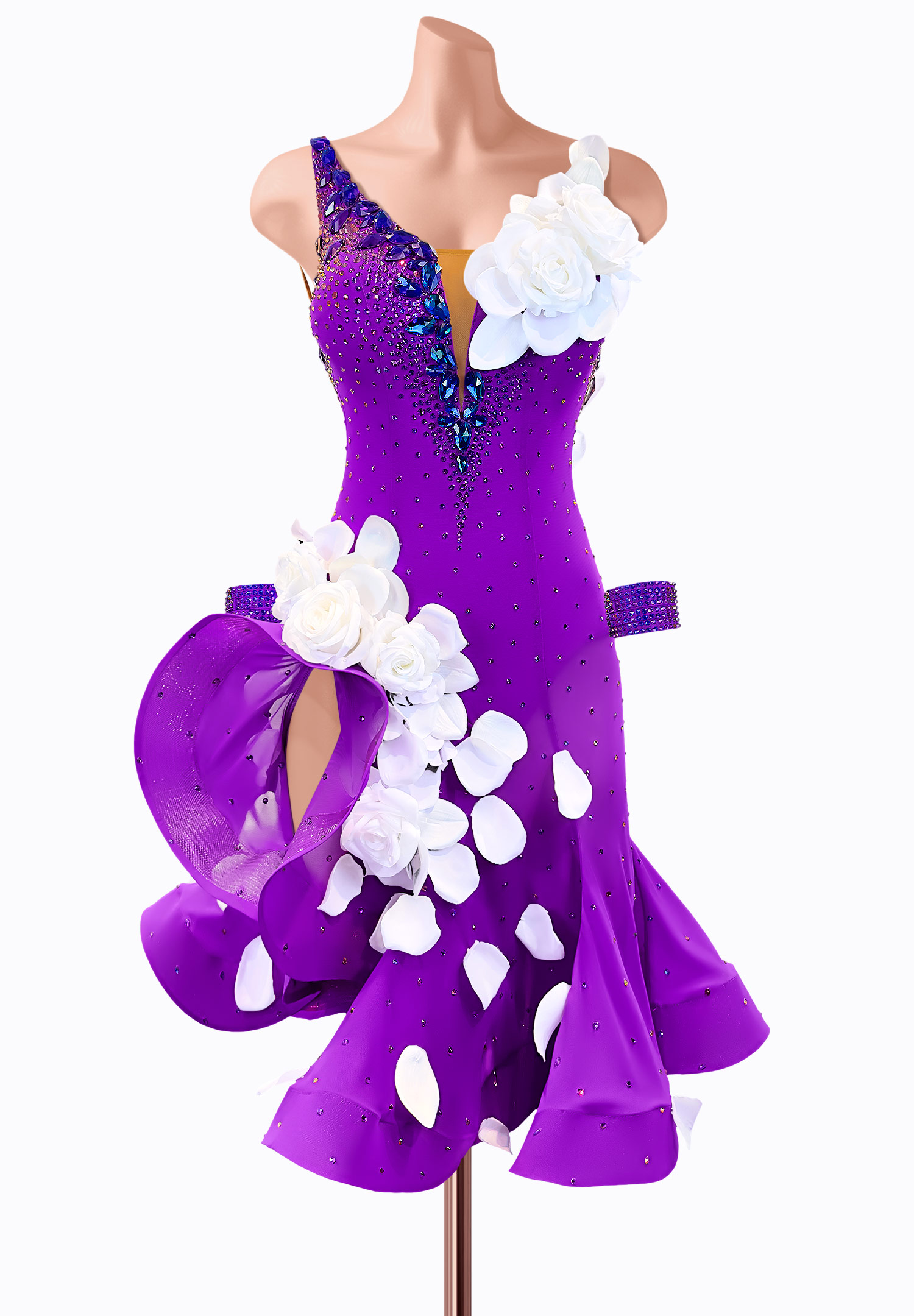 Euphoric Petal Latin Dress TID-LM0895