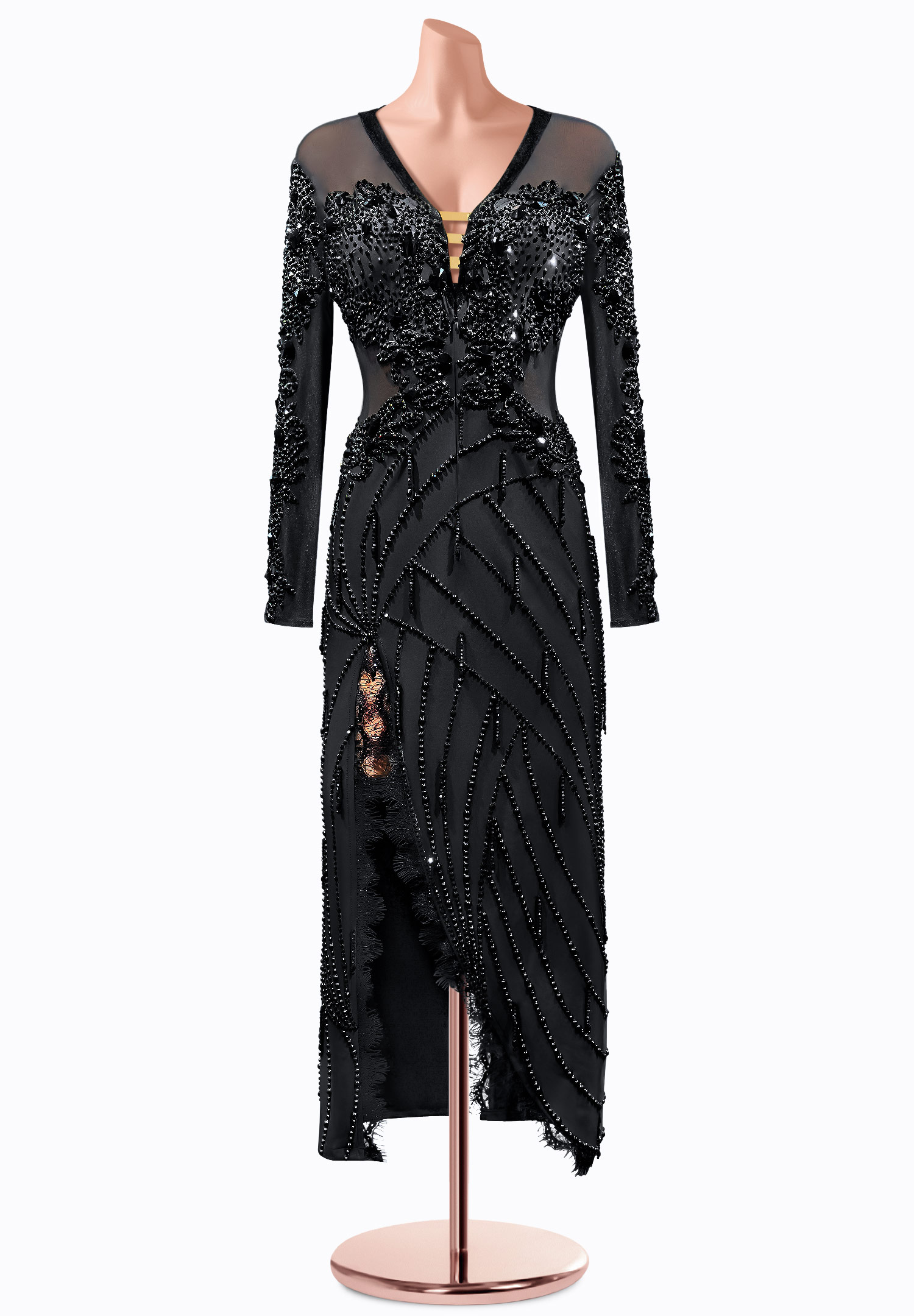 Ornate Rhythm Latin Dress TID-LM0900