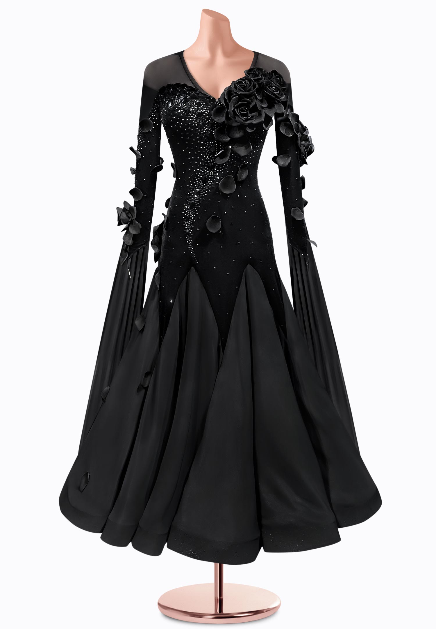 Wicked Rose Ballroom Gown TID-BM0902