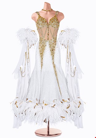 Topaz Allure Ballroom Gown TID-BM0974