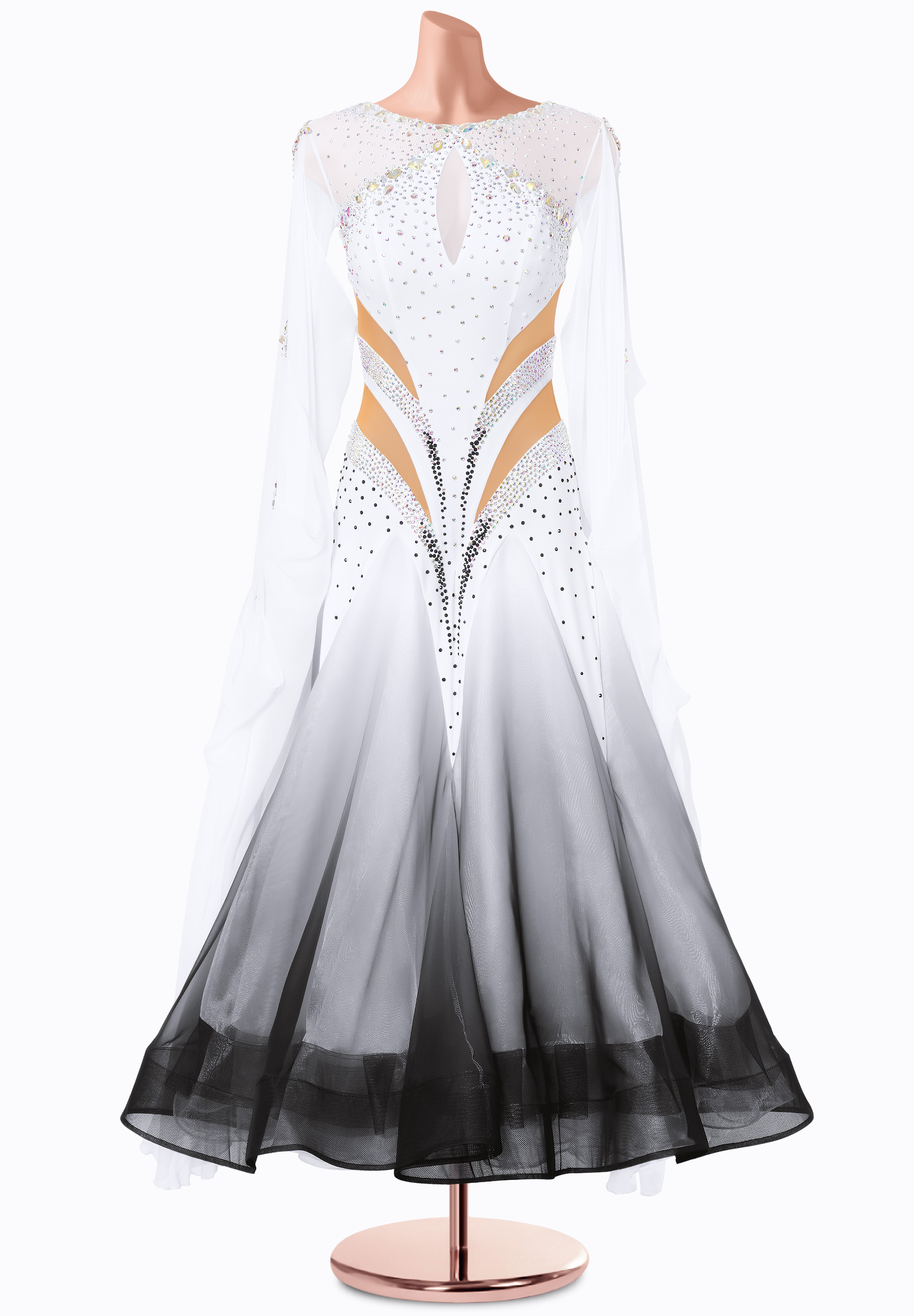 Ivory Eclipse Ballroom Gown MF-B0316