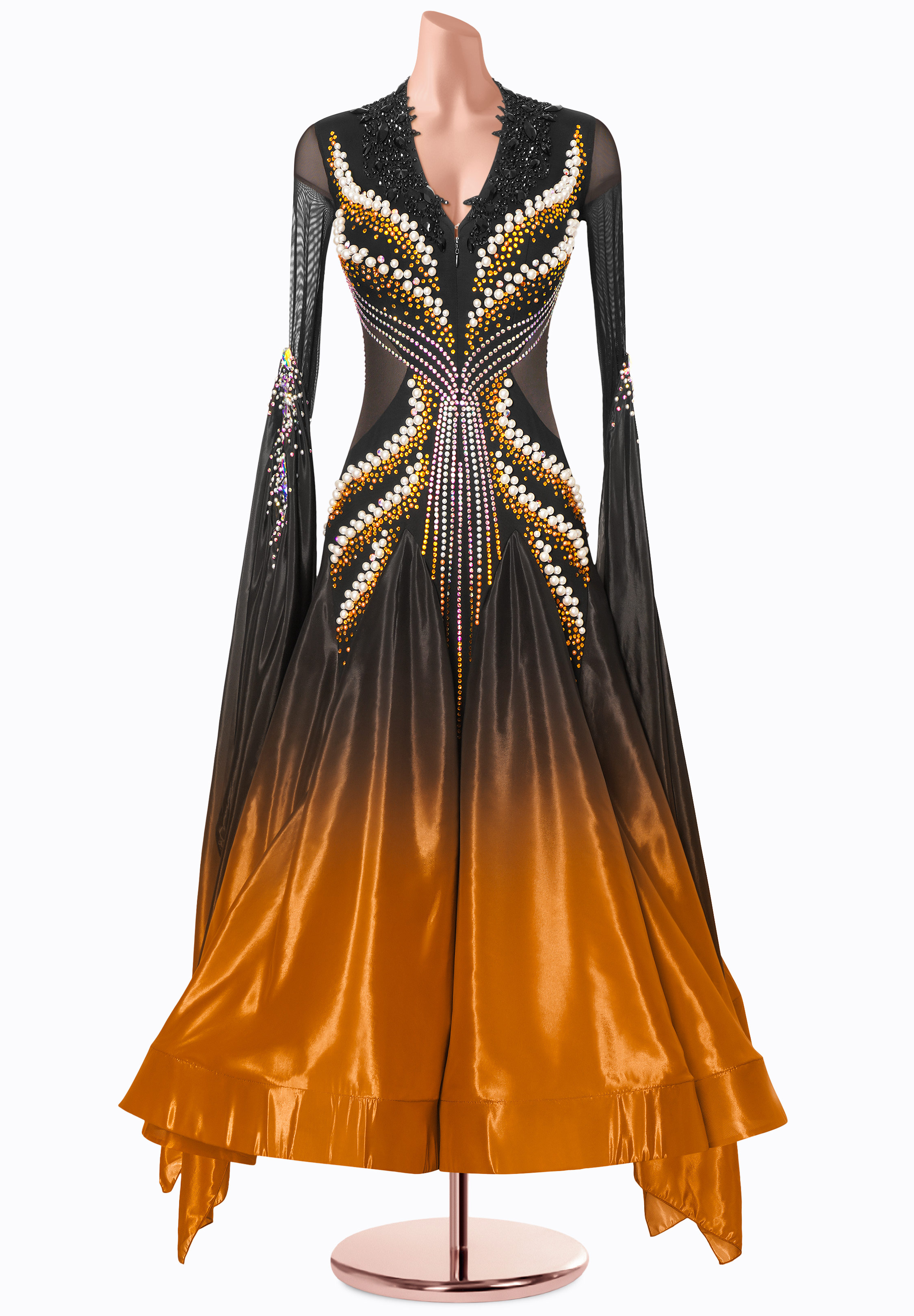 Truffle Dream Ballroom Gown MF-B0476