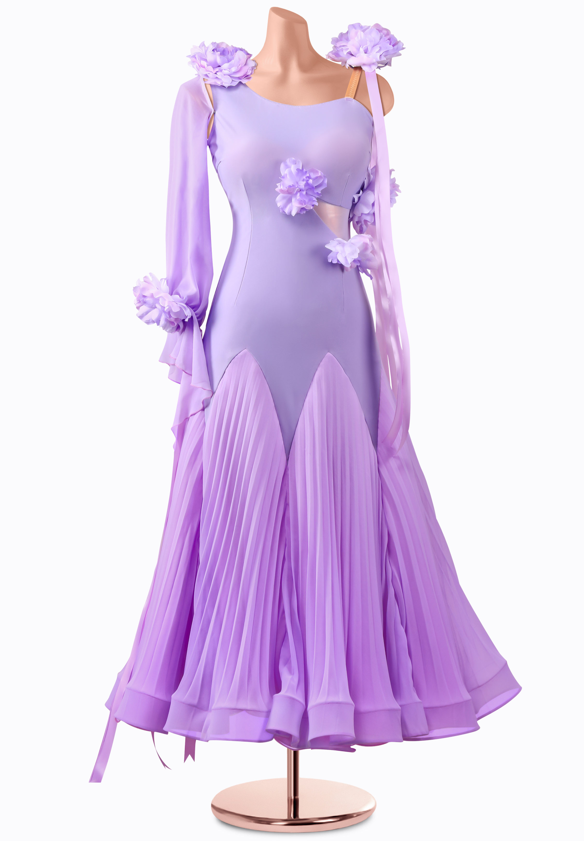 Violet Whisper Ballroom Gown MQ-B311