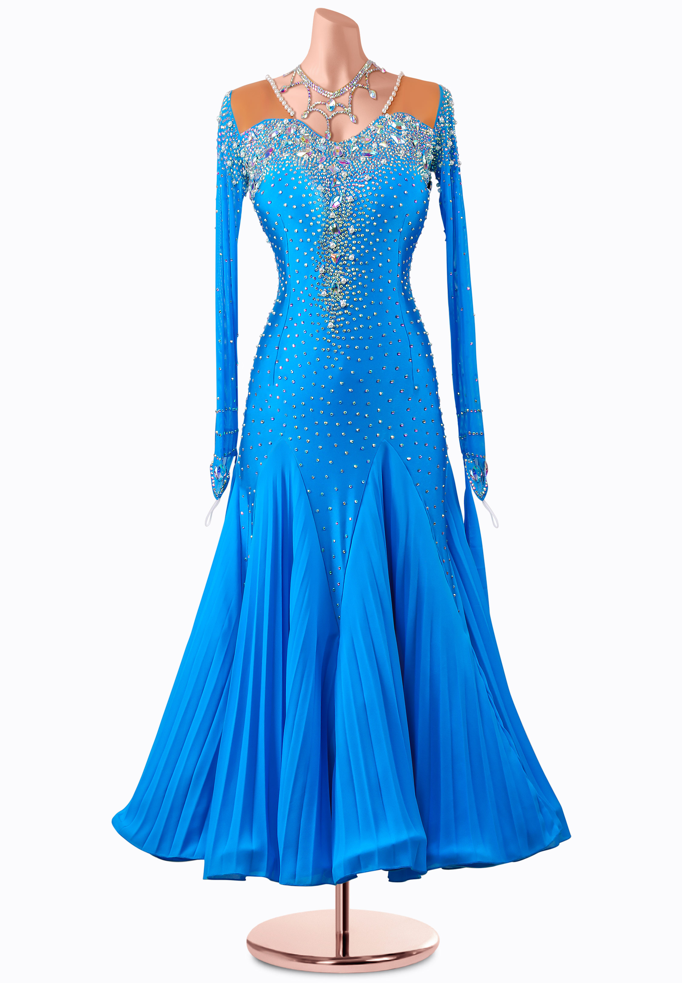 Luminous Grace Ballroom Gown MQ-B313