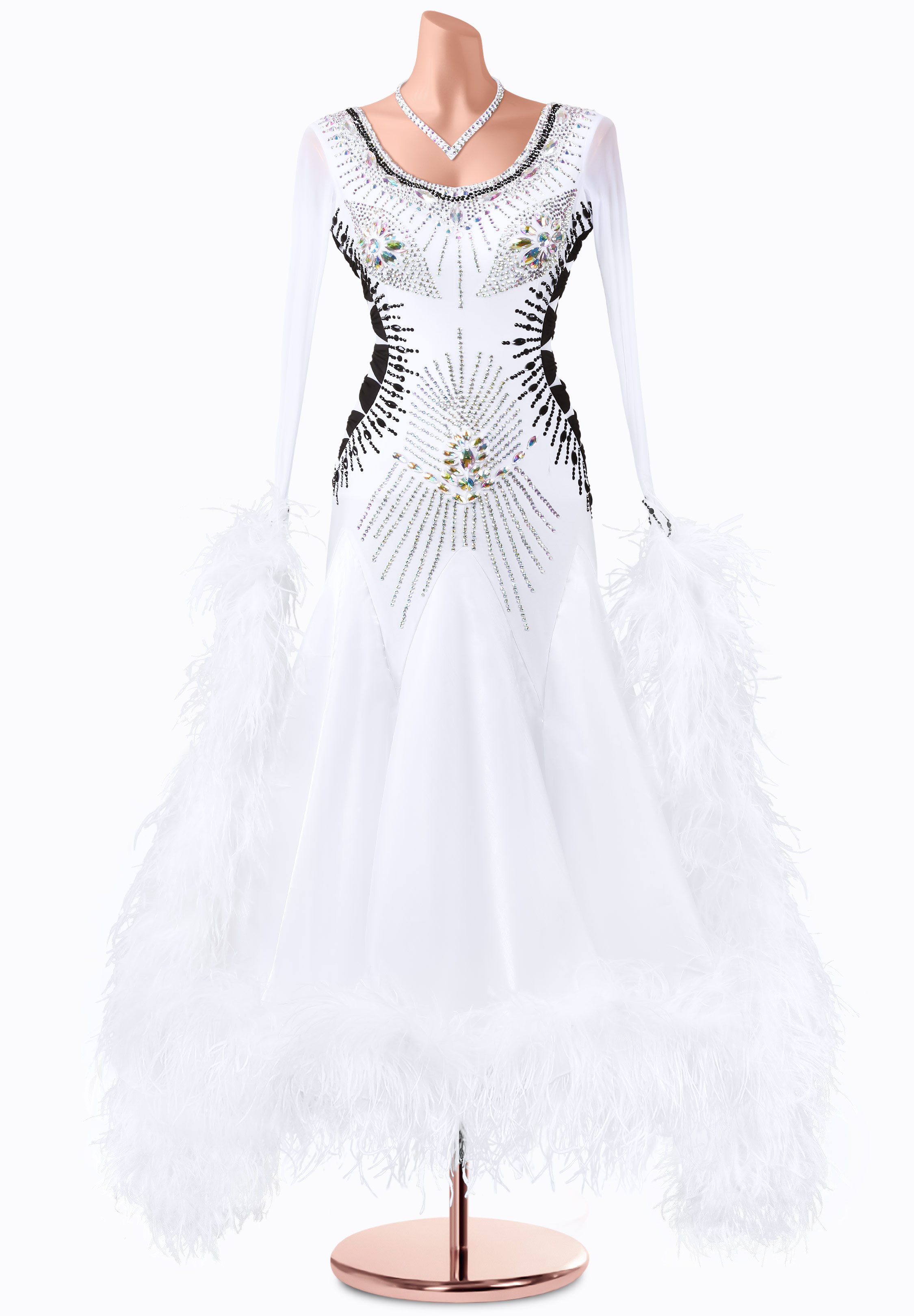 Chic Harmony Ballroom Gown MQ-B325