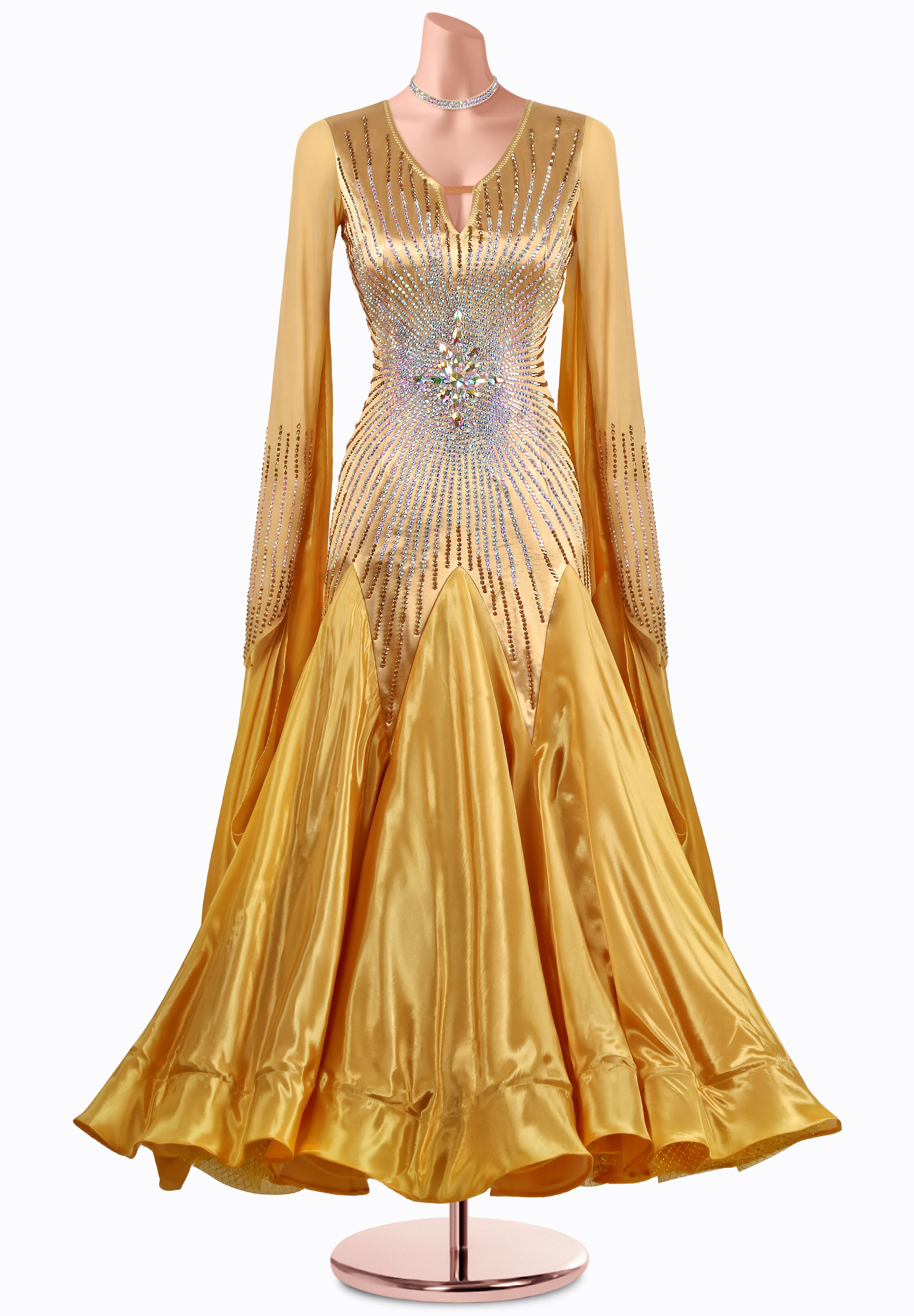 Gilded Phoenix Ballroom Gown MQ-B357