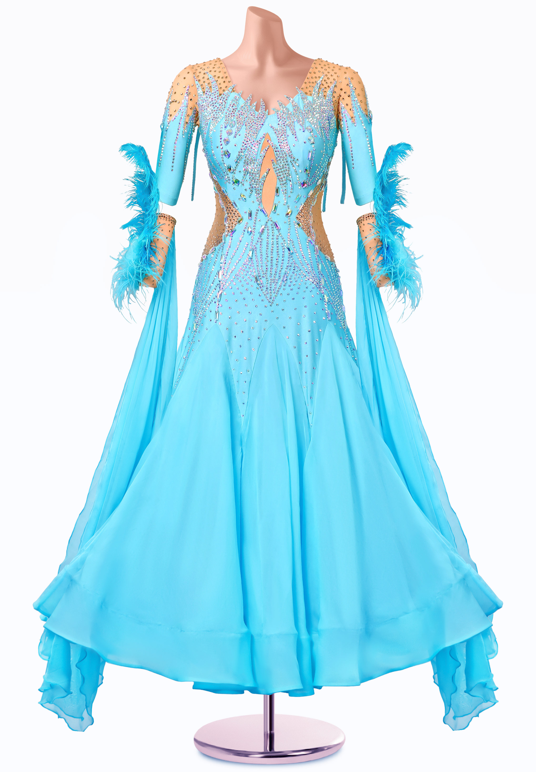 Azul Sands Ballroom Gown MQ-B377