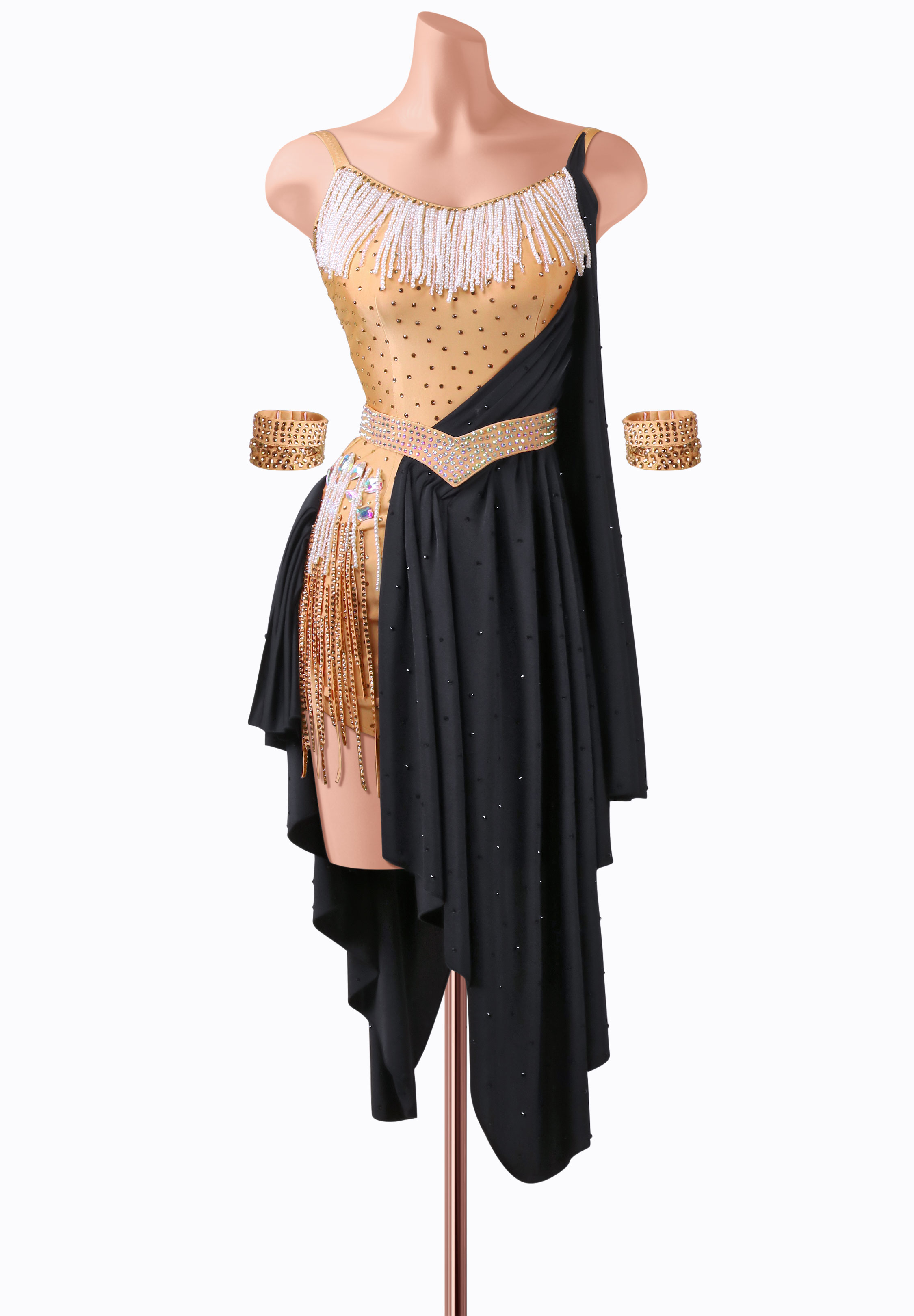 Sandy Shadow Latin Dress MQ-L332