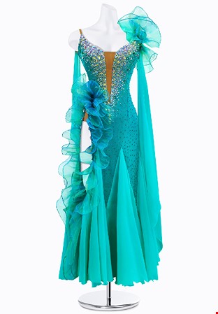 Mermaid Lagoon Ballroom Gown AM-S3433