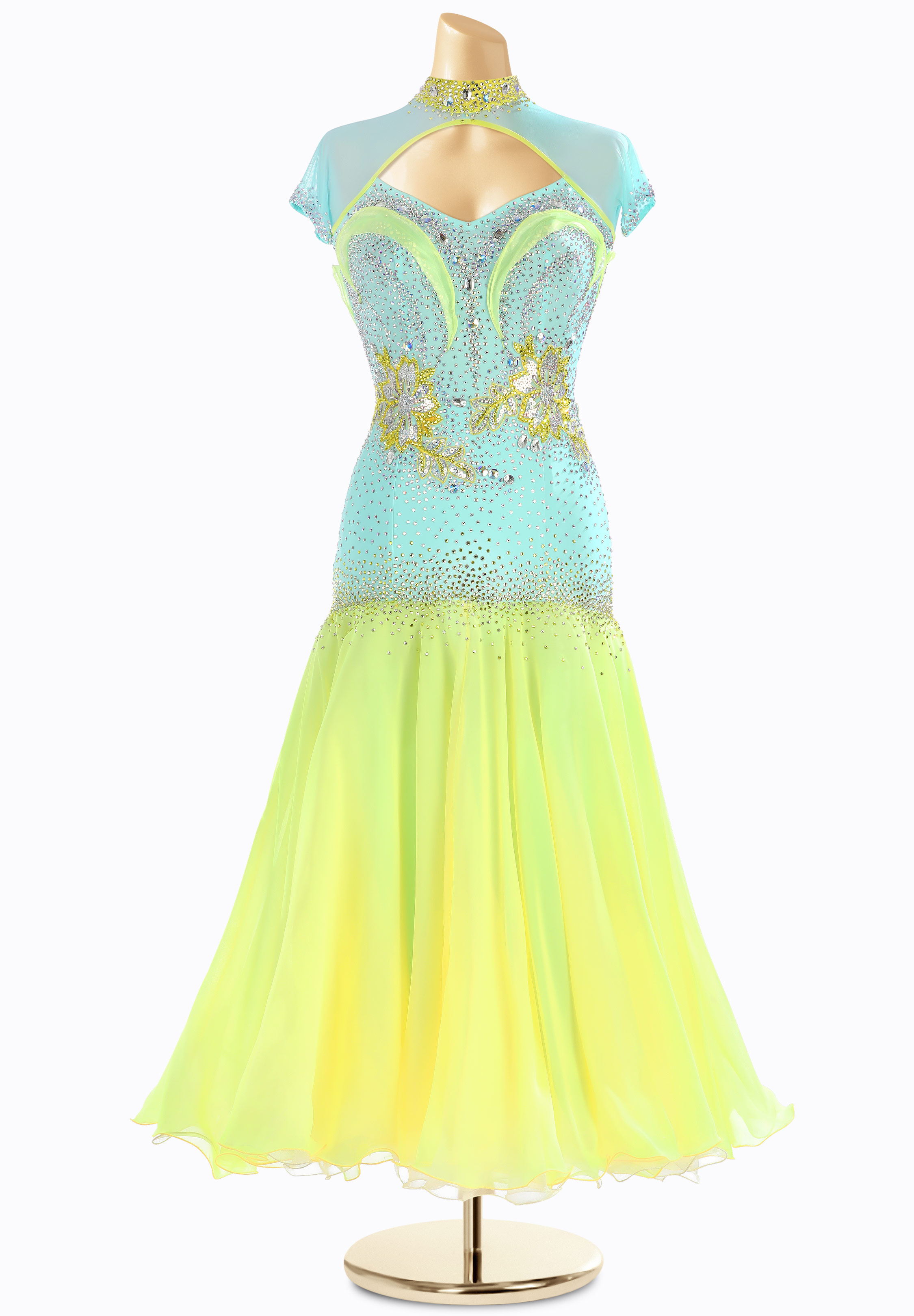 Mermaid Wave Smooth Gown ZA-18S005
