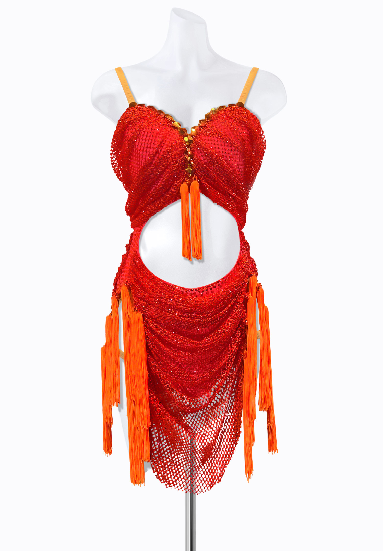 Mesh Fever Latin Dress PR-L225162