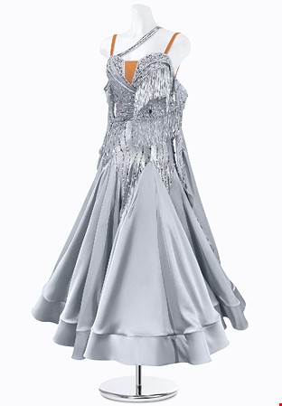 Metallic Motion Ballroom Gown PR-B240002