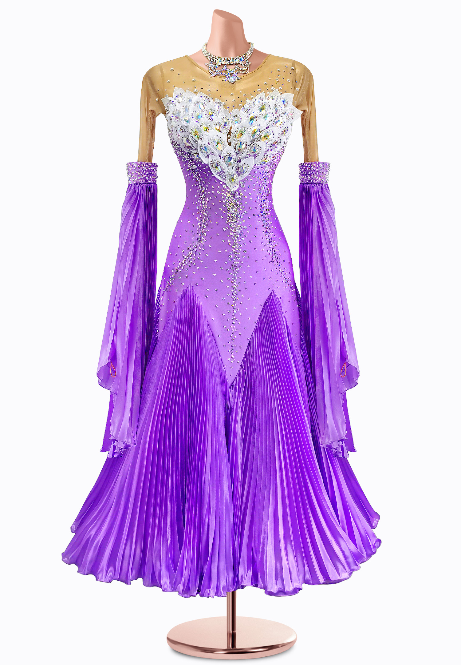 Mystic Amethyst Ballroom Gown AM-B3455