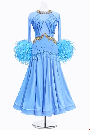 Mystic Ice Ballroom Gown JT-B4574