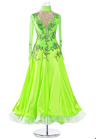 Neon Fantasy Standard Dance Dress MQB103
