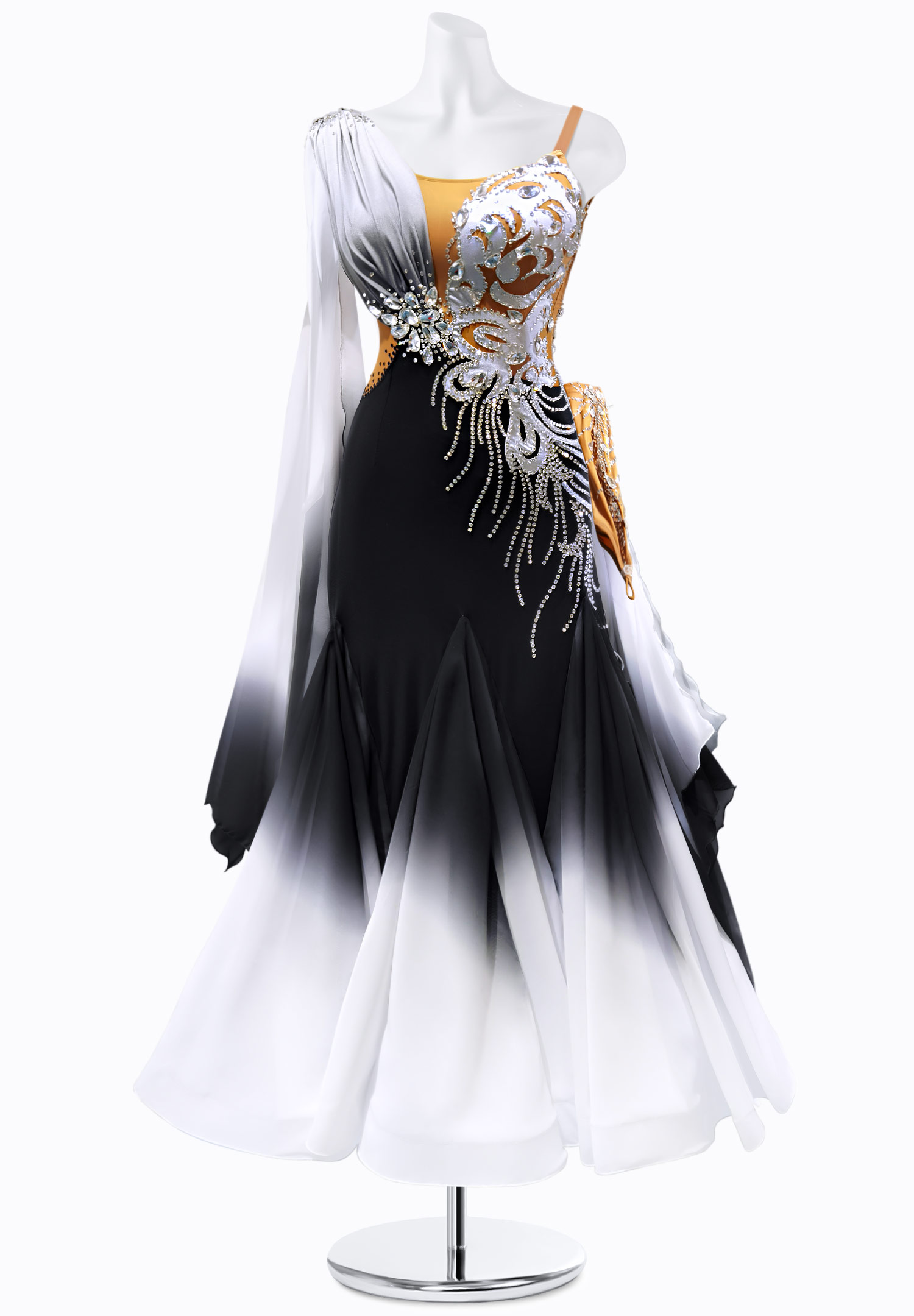 Ornate Ombre Ballroom Dress AM-B3343