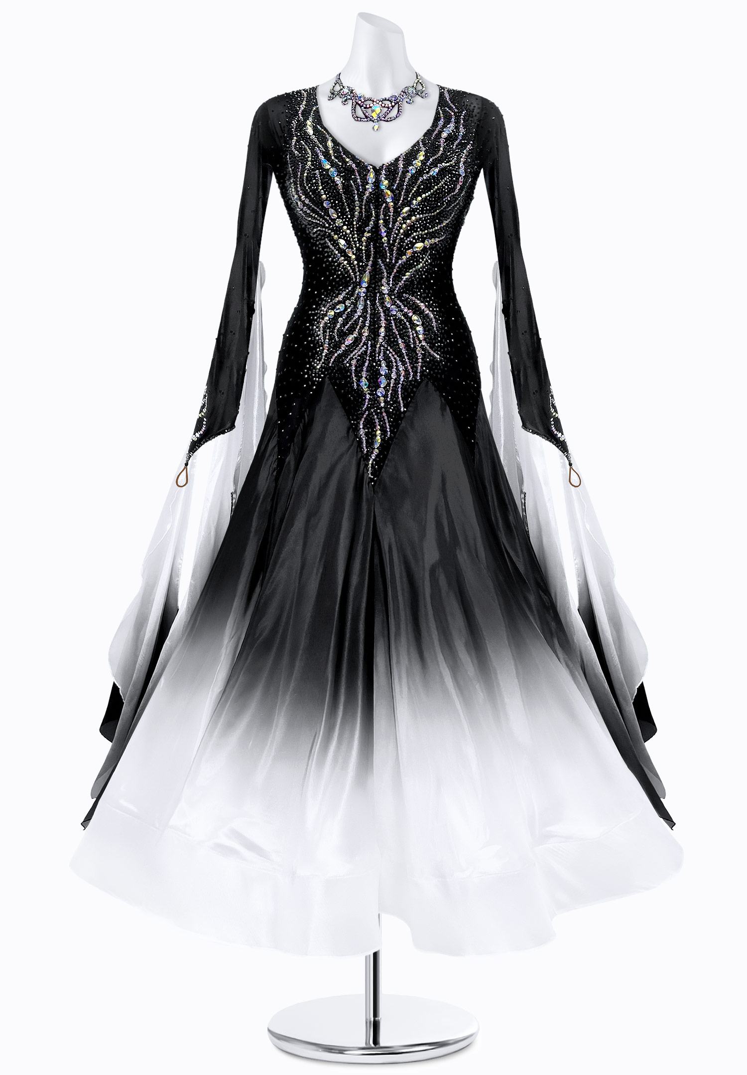Mystic Raven Ballroom Gown PR-B250032