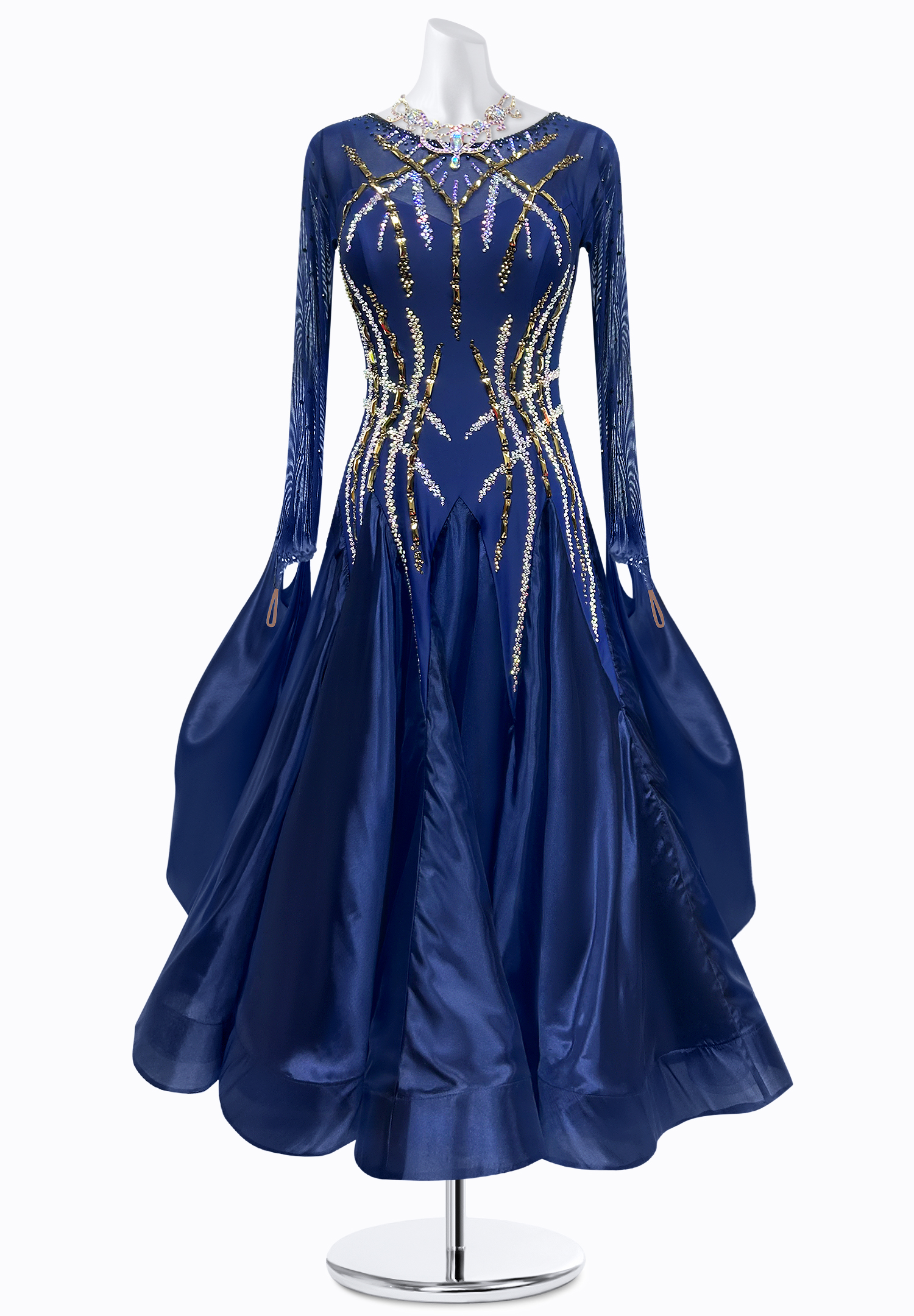 Navy Escape Ballroom Gown PR-B250035
