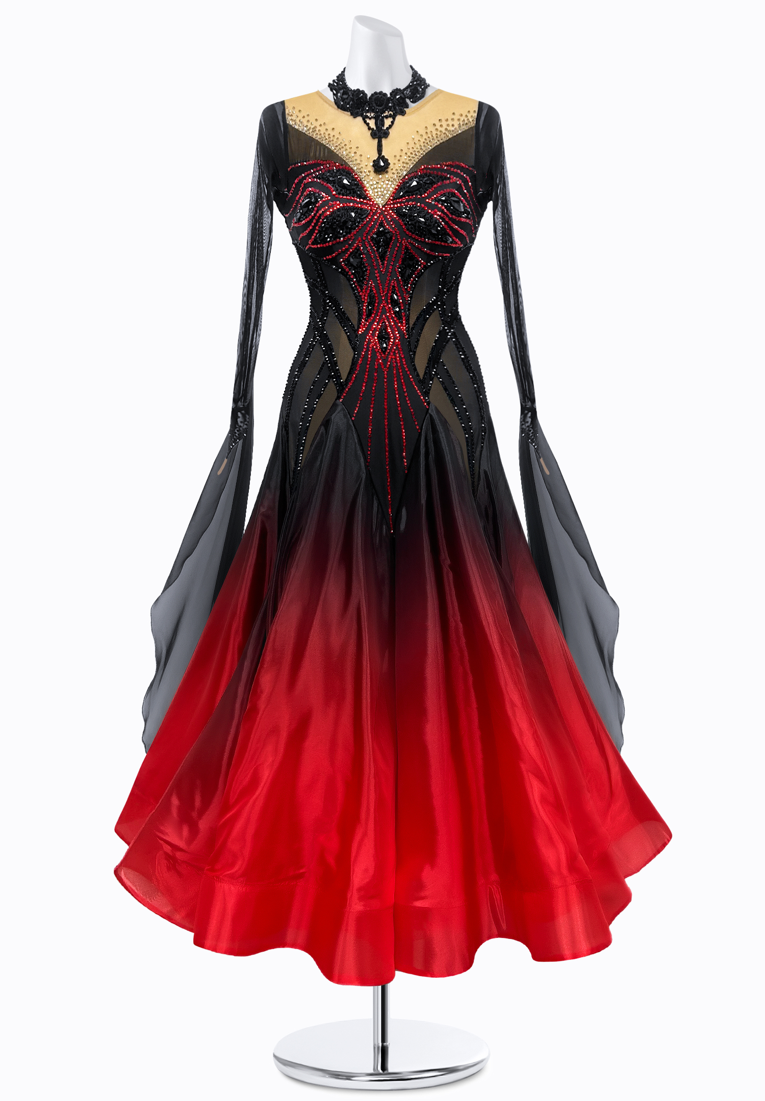Widow Blaze Ballroom Gown PR-B250036