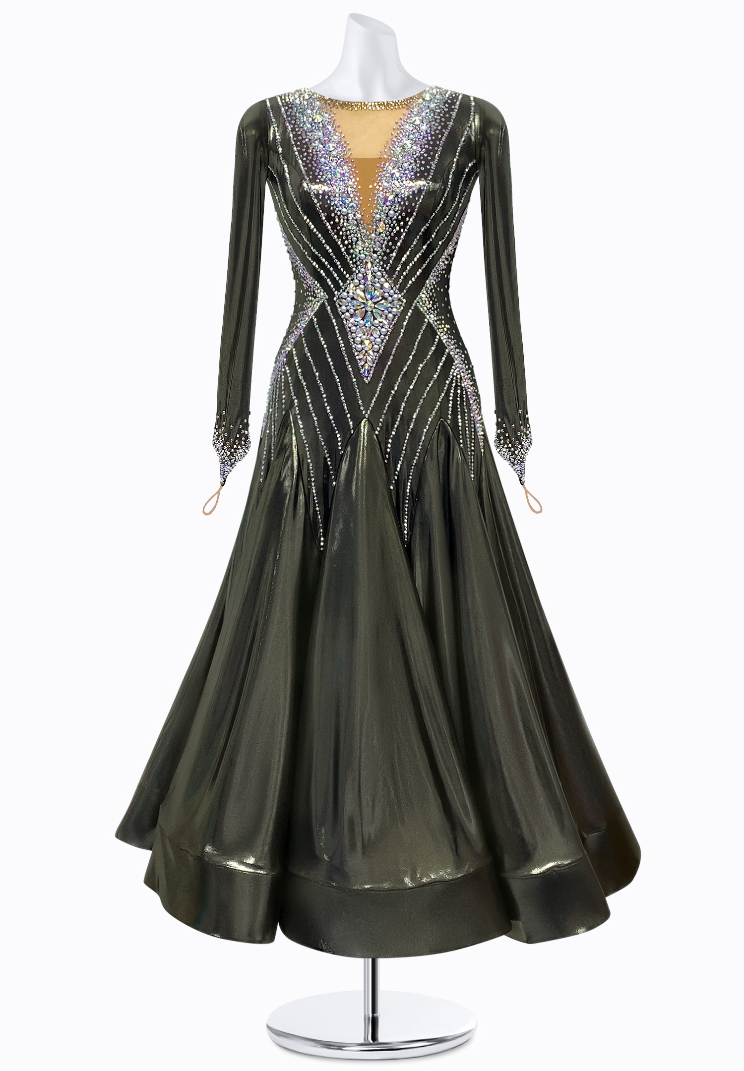 Platinum Dusk Ballroom Gown PR-B250041