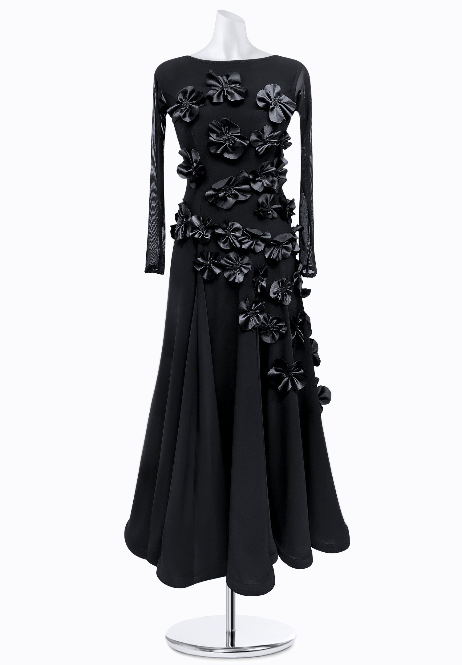 Satin Blossom Smooth Gown PR-S250016