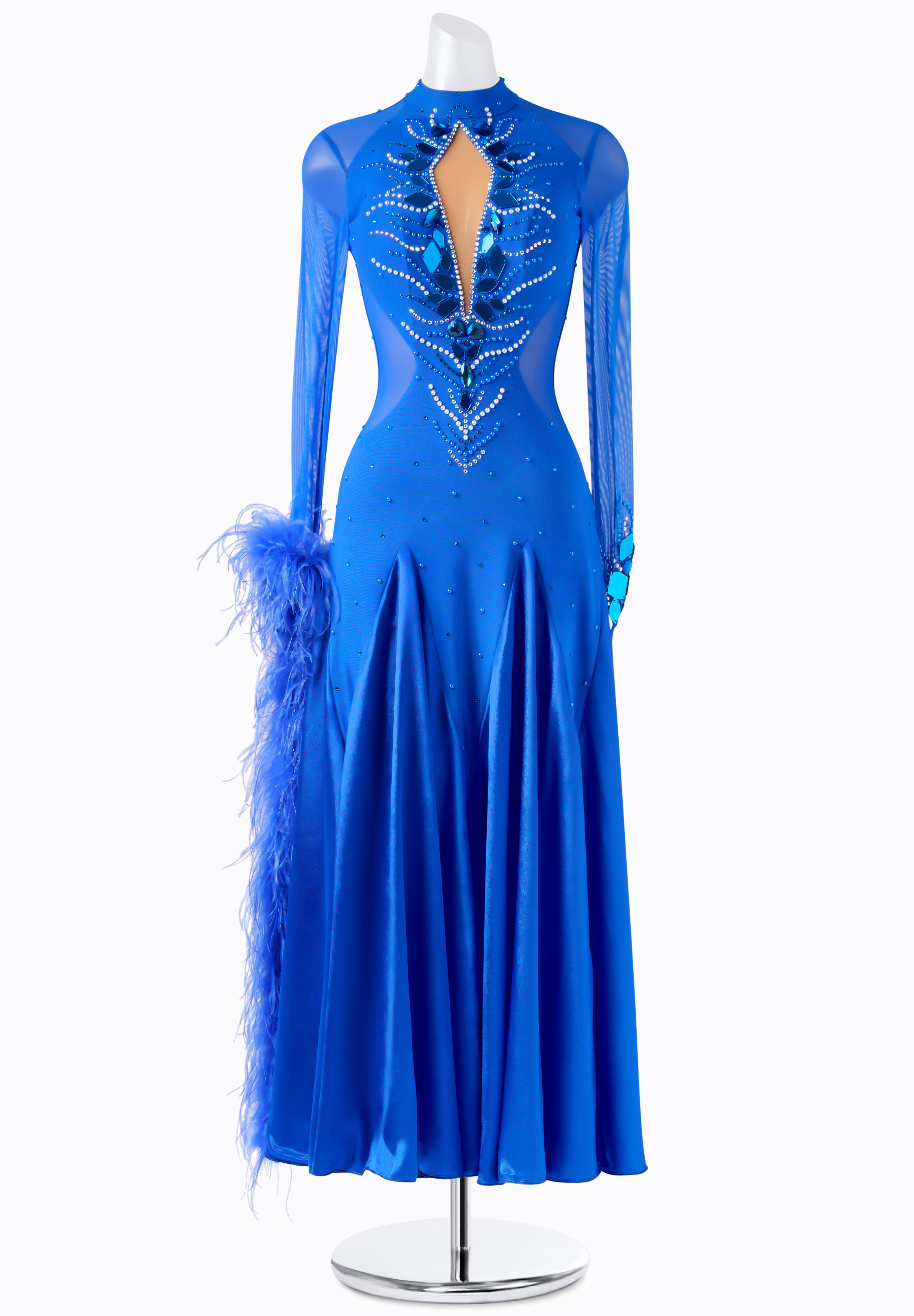 Pacific Keyhole Smooth Gown MF-S0225