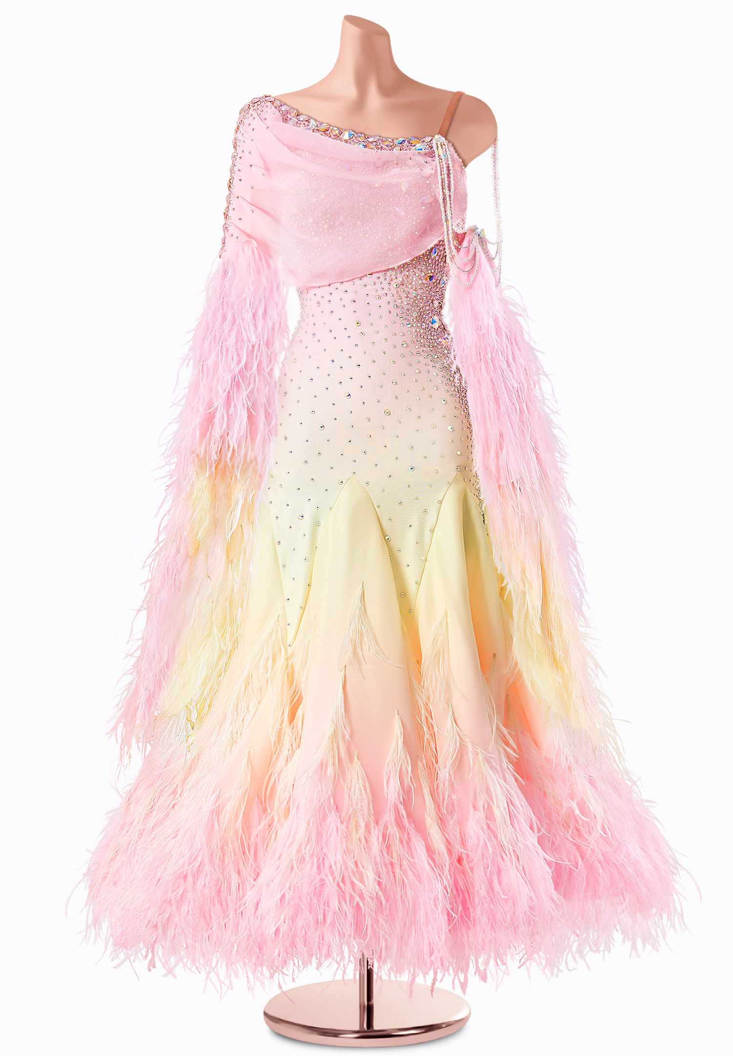 Pastel Dream Ballroom Dress TID-BM1200J