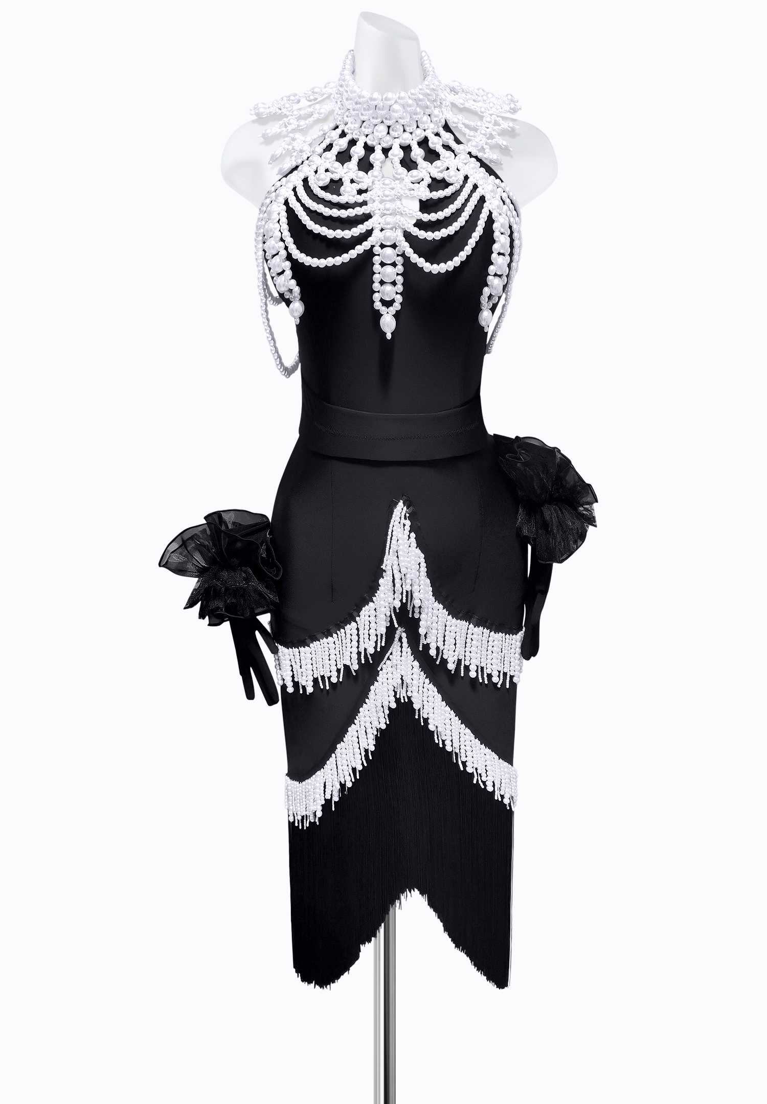 Pearl Elegance Latin Dress AM-L3410