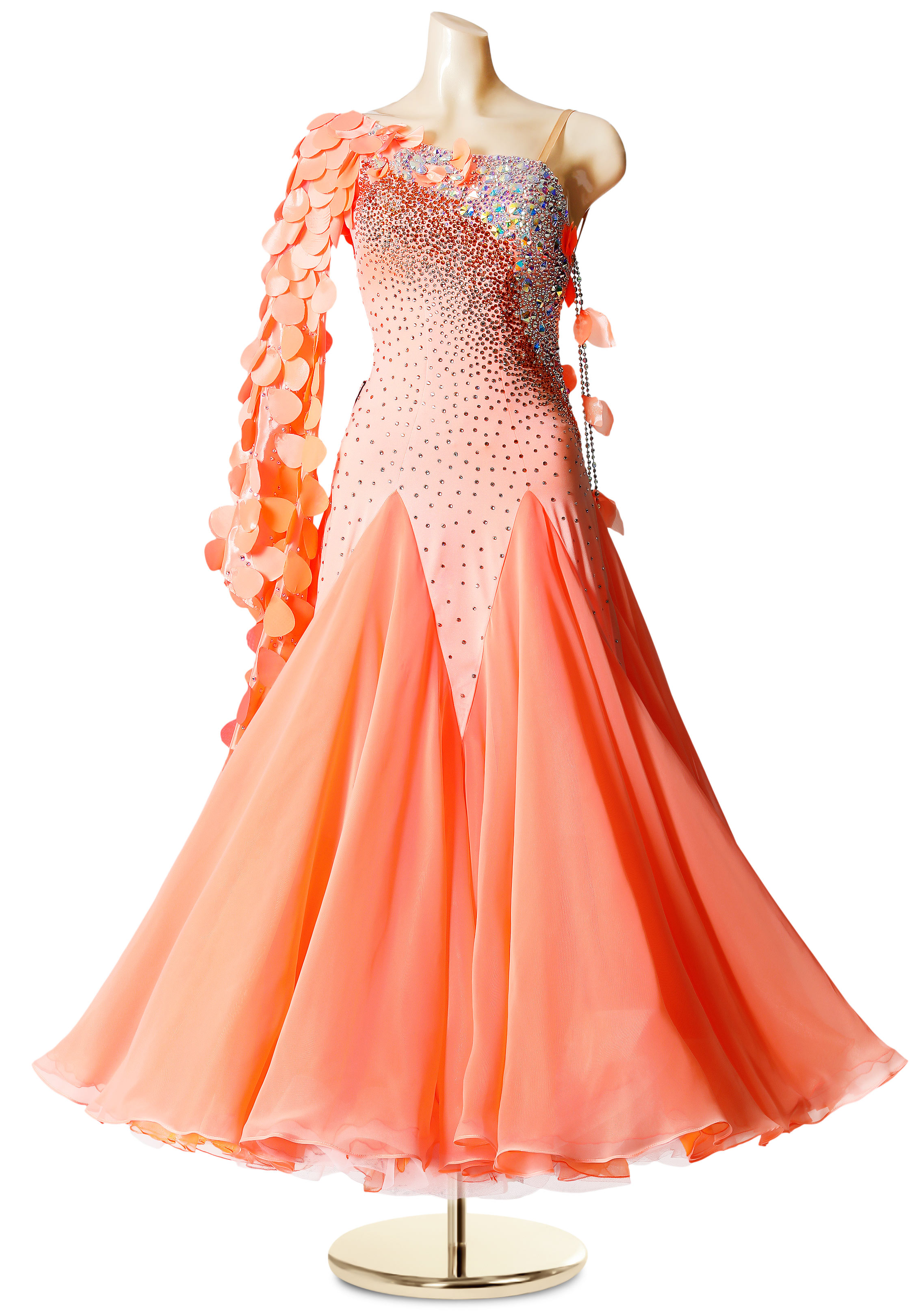Petal Dream Crystal Ballroom Gown PC-WB19069