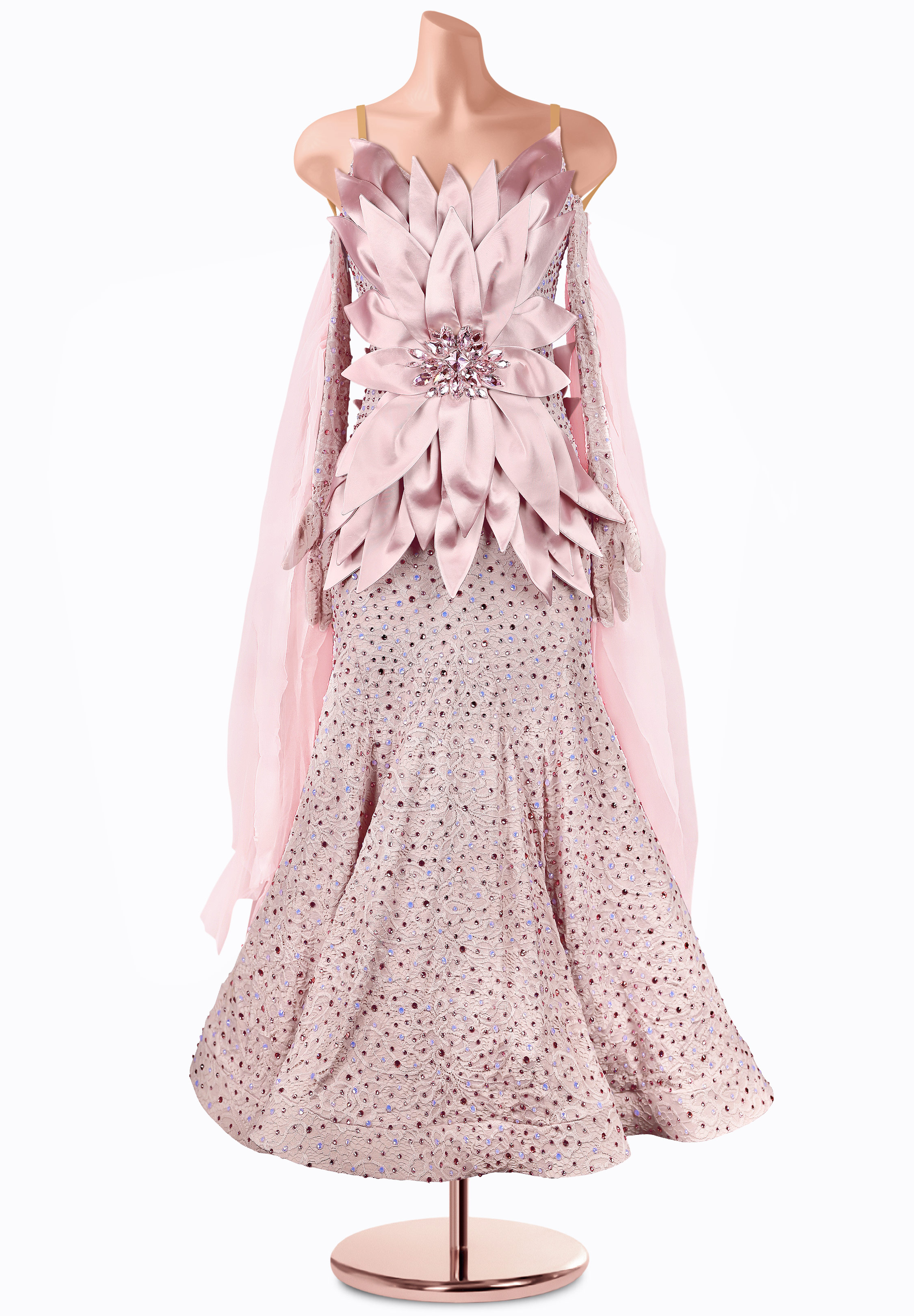 Petal Reverie Ballroom Gown TD-CM011