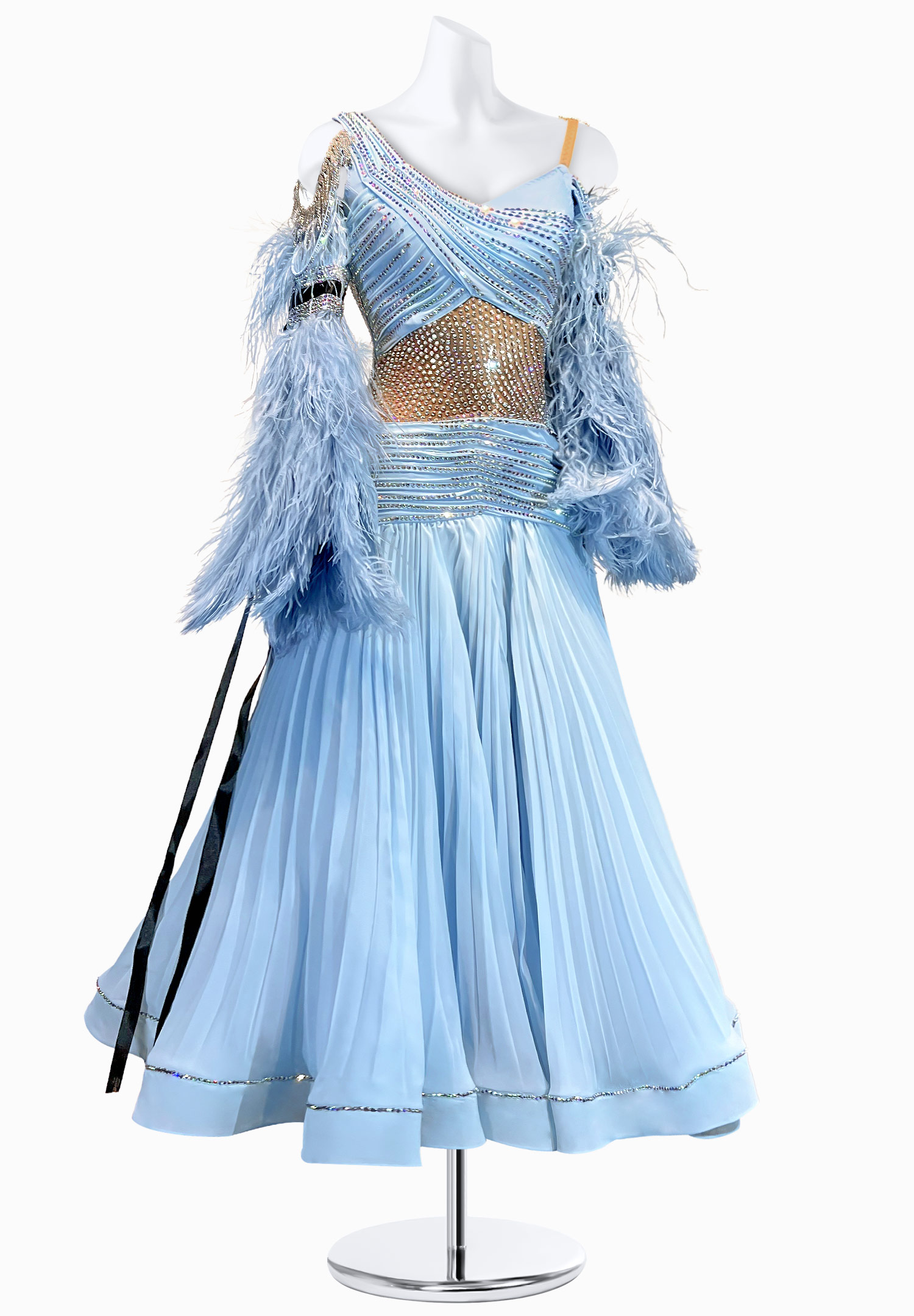 Pleated Dream Ballroom Gown PR-B210080