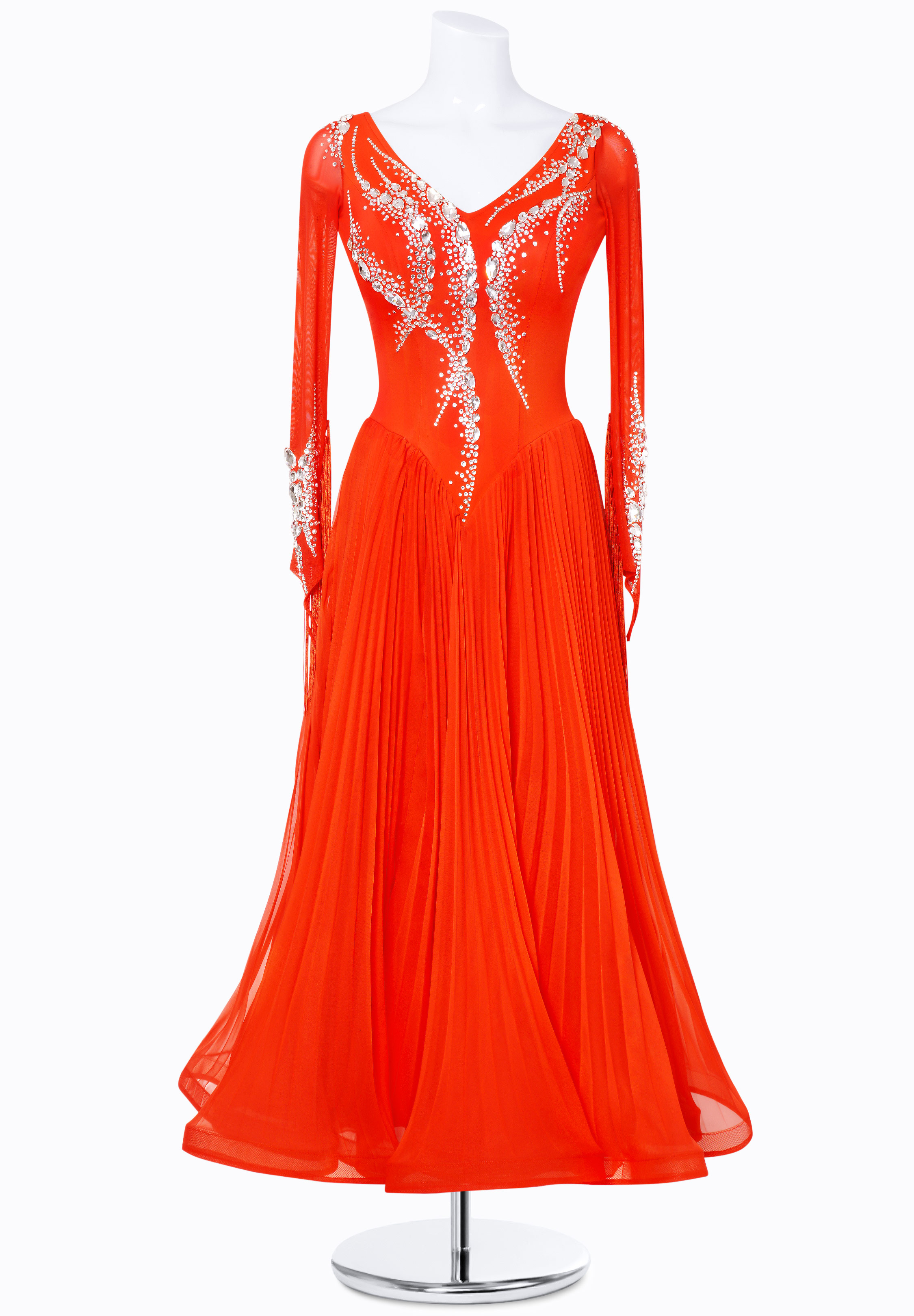 Poised Pleats Ballroom Jumpsuit MF-B0325