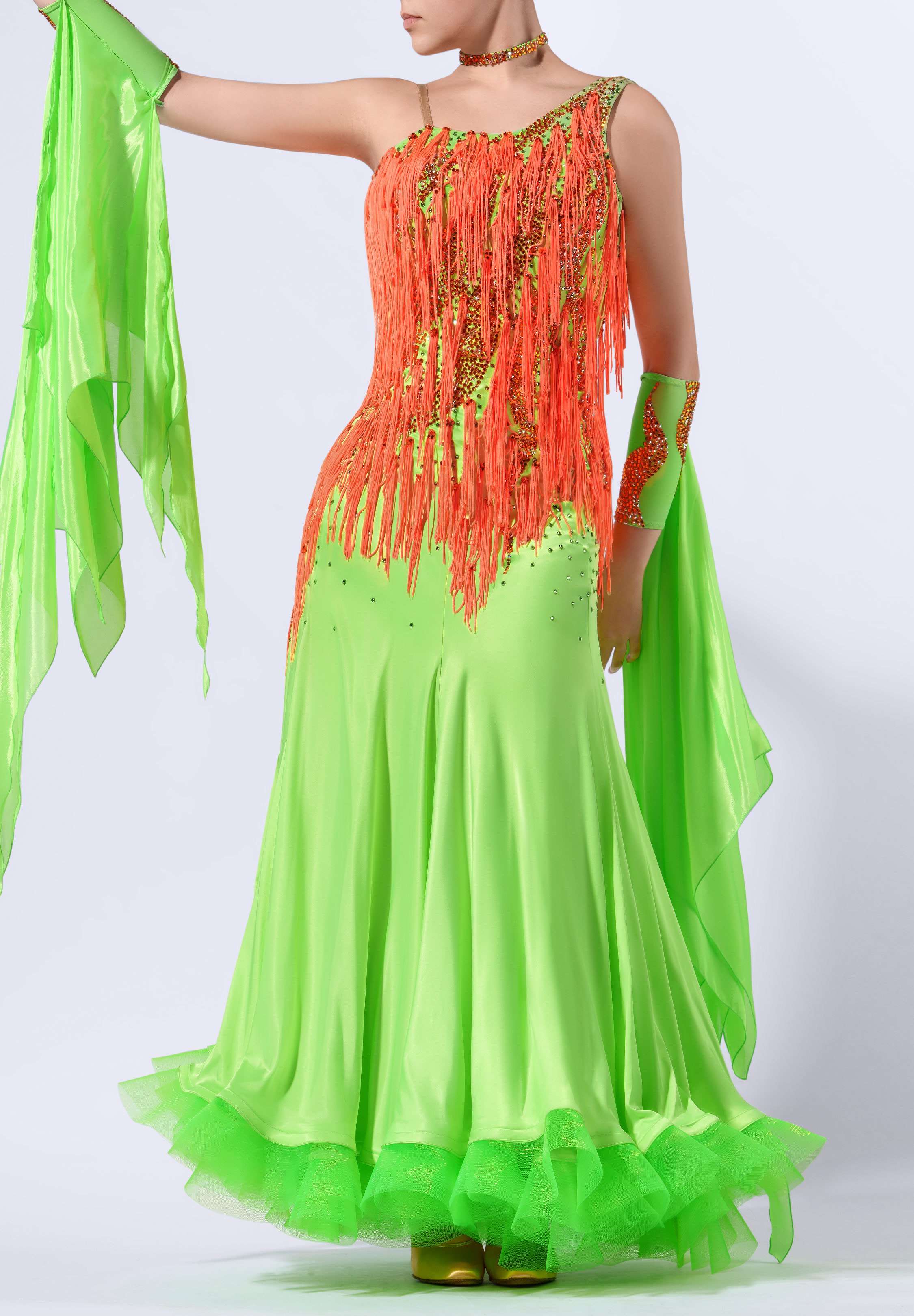Sunburst Swing Ballroom Gown RS-B250001